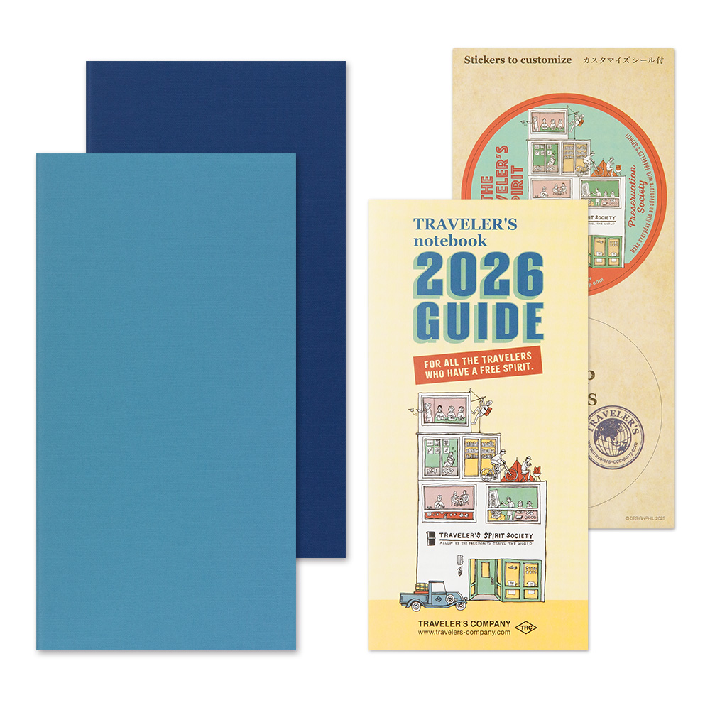 2026 Kalender (Wochenansicht + Memo) - The Traveler's Spirit - TRAVELER'S Notebook Refill 2026 Kalender (Wochenansicht + Memo) - The Traveler's Spirit - TRAVELER'S Notebook Refill
