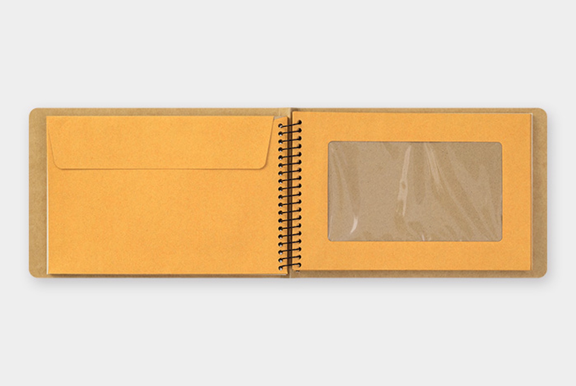 Spiral-Notizbuch - Umschlag mit Fenster - B6 - TRAVELER'S COMPANY