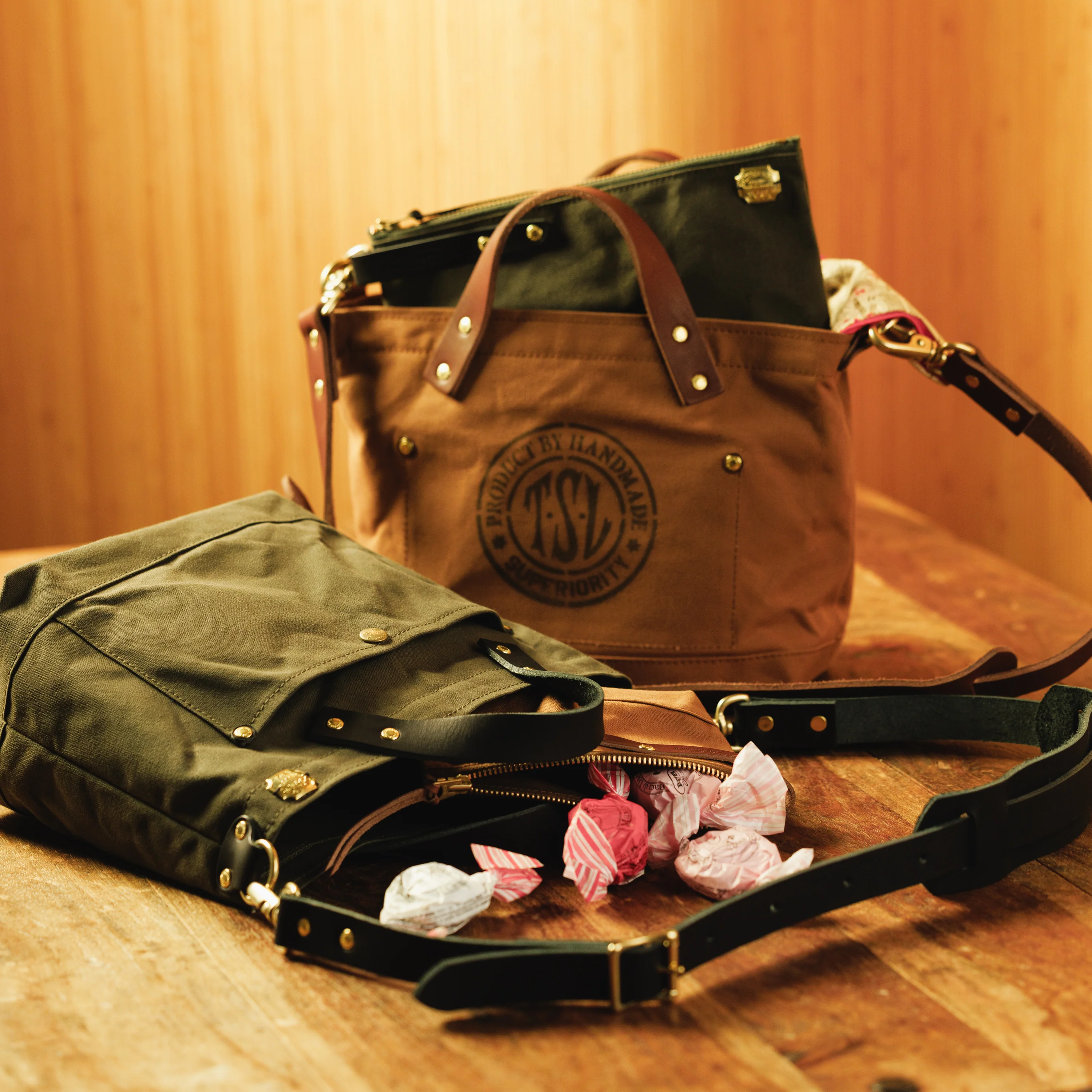 Paraffin Canvas Shoulder Bag - The Superior Labor Limited 2026-2027 - *Pre-order/Vorbestellung*