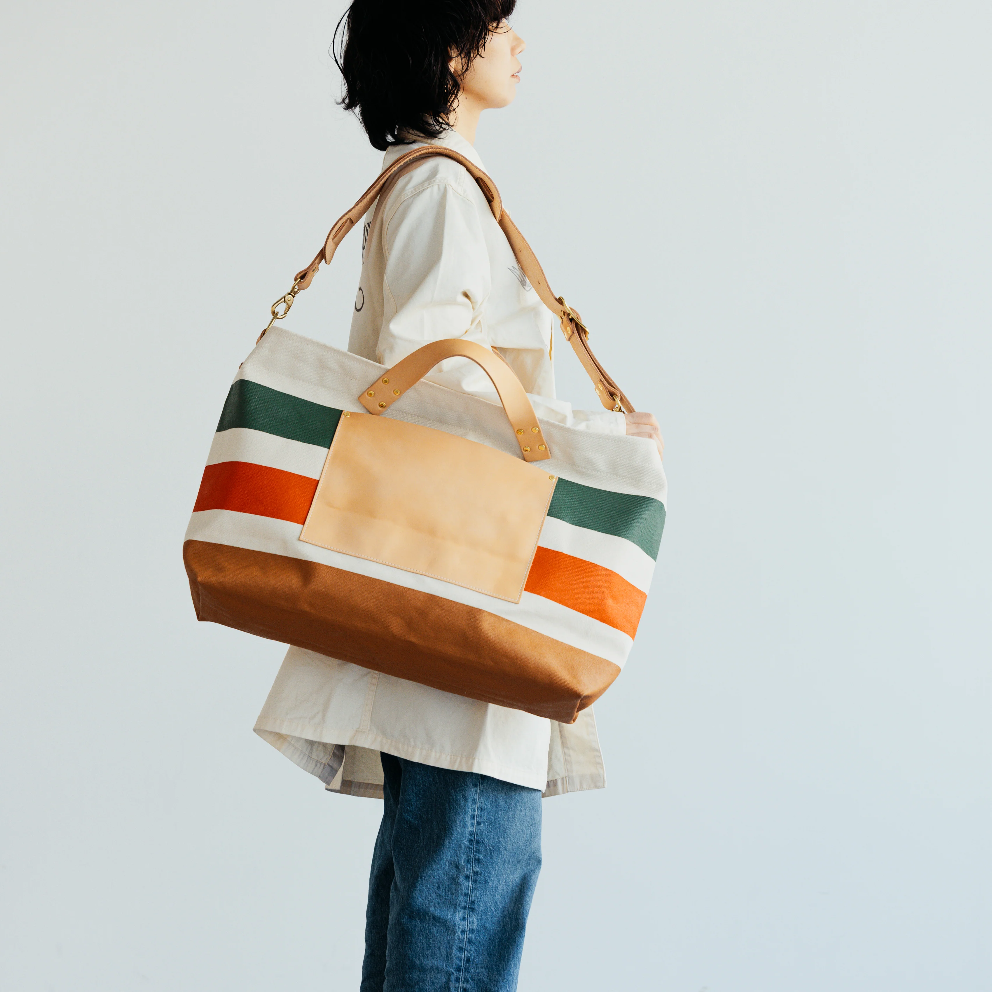 Engineer Shoulder Bag - L - 3 Color - The Superior Labor - *Custom Pre-order* Engineer Shoulder Bag - L - 3 Color - The Superior Labor - *Custom Pre-order*