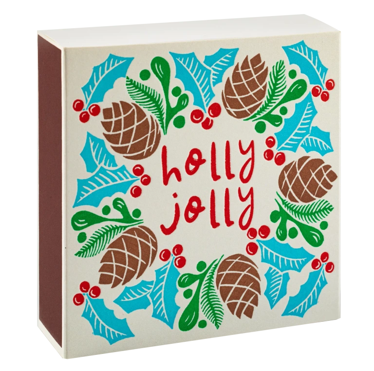 Streichhölzer "Holly Jolly Wreath"