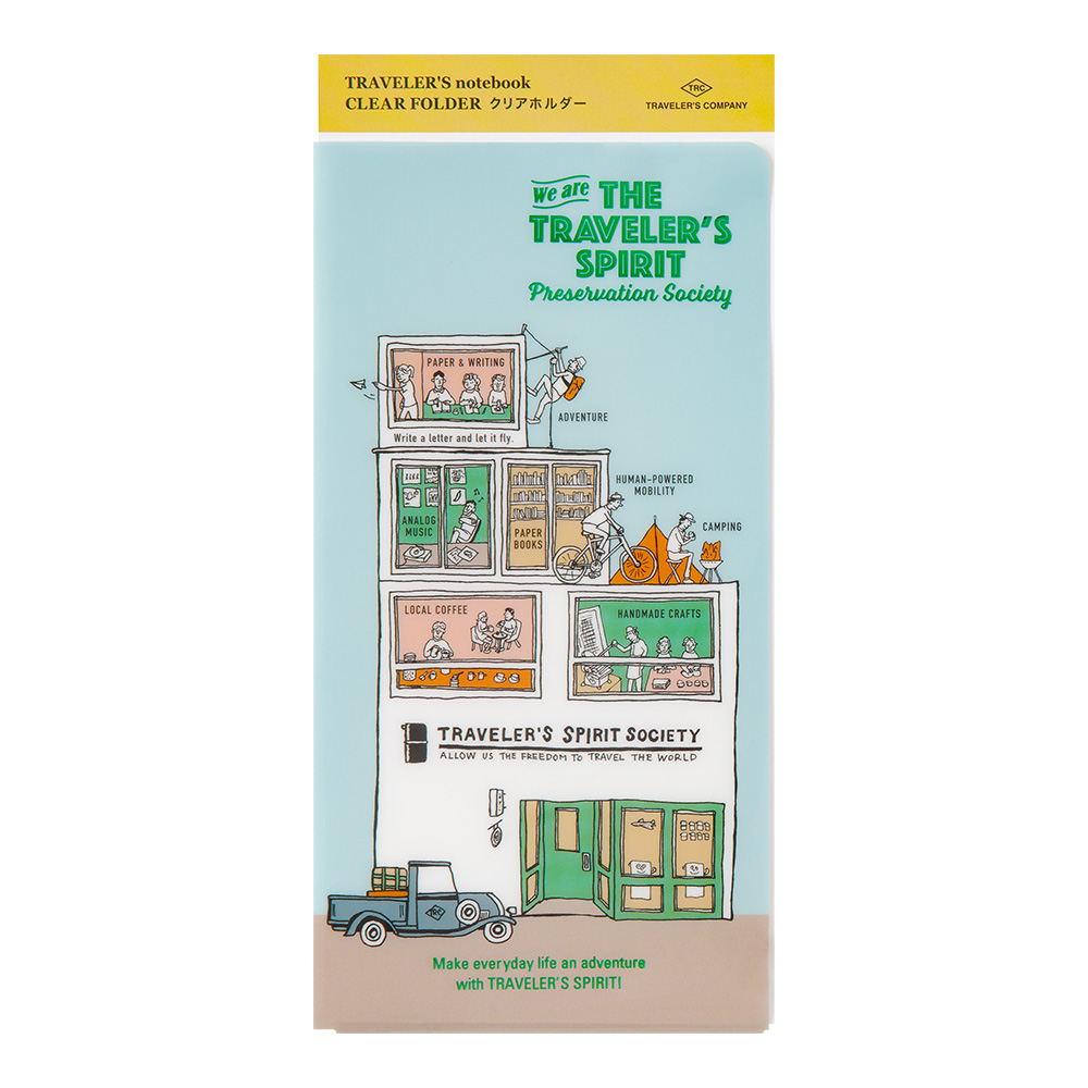 Clear Folder 2026 - TRAVELER'S Notebook Refill Clear Folder 2026 - TRAVELER'S Notebook Refill