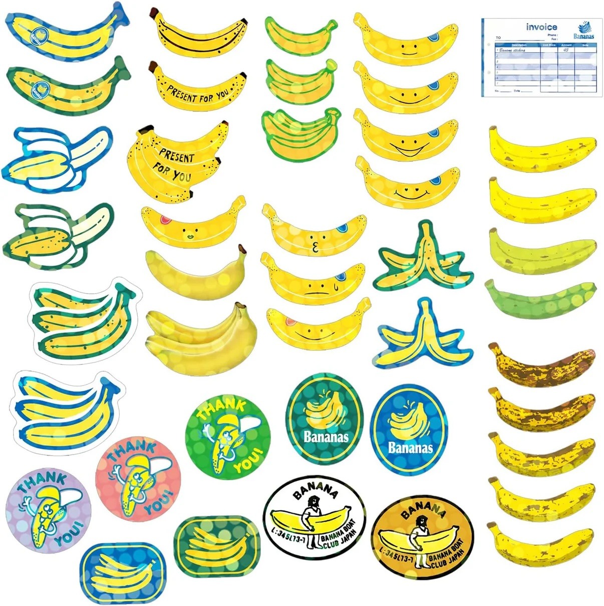 Hako Sticker Box "Bananas" - Sticker von Greeting Life