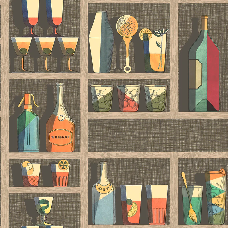Cocktails Tapete - 114/23043 - Cole&Son - Fornasetti Senza Tempo-114-23043-Cole&Son-Fornasetti Selection Cocktails Tapete - 114/23043 - Cole&Son - Fornasetti Senza Tempo von Cole&Son aus der Kategorie Fornasetti Selection mit der Artikelnummer 114-23043