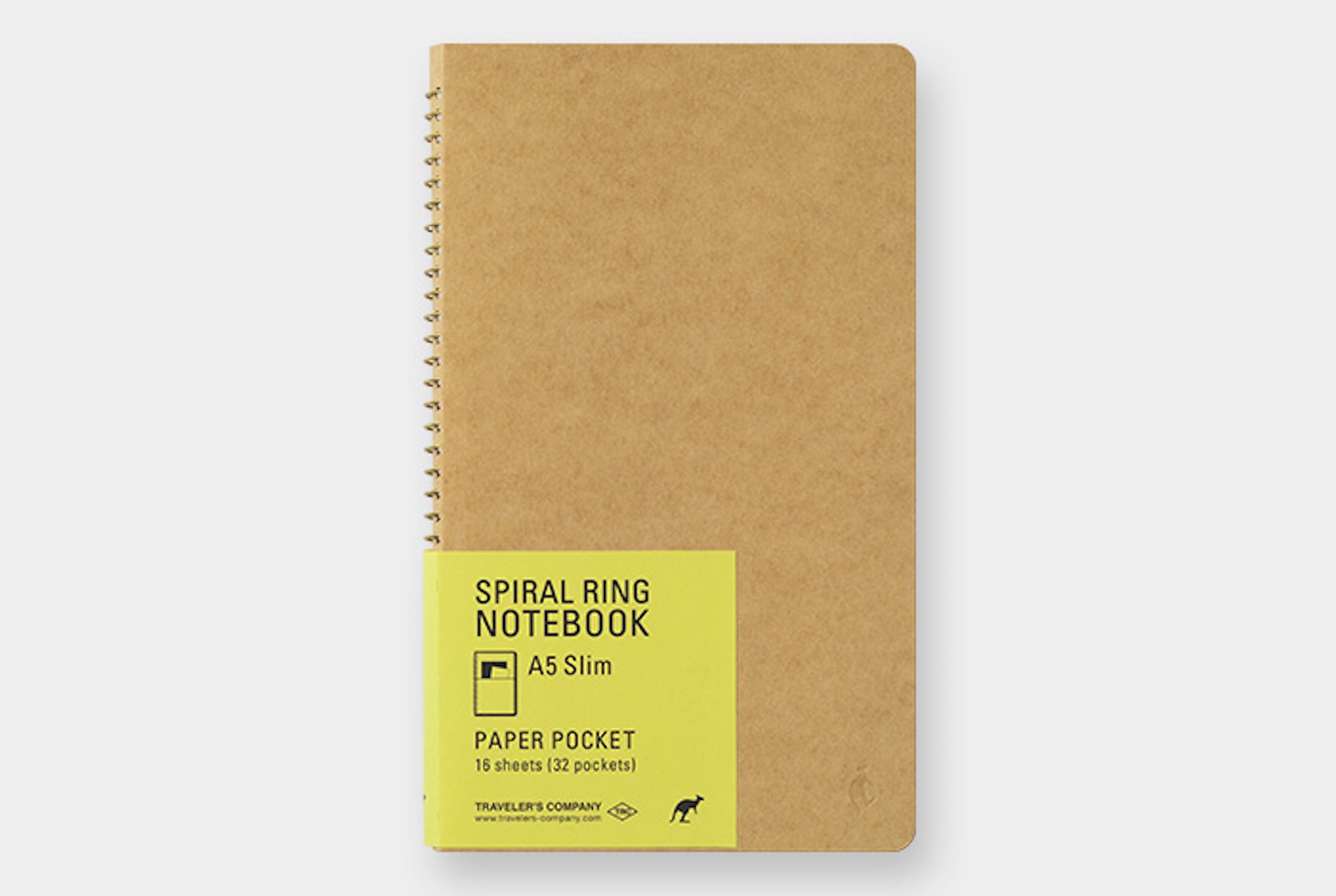 Spiral-Notizbuch - Paper Pocket - A5 - TRAVELER'S COMPANY-15246006-TRAVELER'S COMPANY JAPAN-Spiral Ring Notebooks Spiral-Notizbuch - Paper Pocket - A5 - TRAVELER'S COMPANY von TRAVELER'S COMPANY JAPAN aus der Kategorie Spiral Ring Notebooks mit der Artikelnummer 15246006