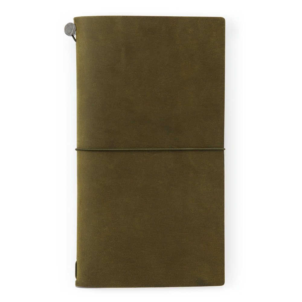 TRAVELER’S Notebook - Regular - Olive von TRAVELER'S COMPANY JAPAN aus der Kategorie TRAVELER'S Notebook "Regular" mit der Artikelnummer TRN-REG-OLIVE