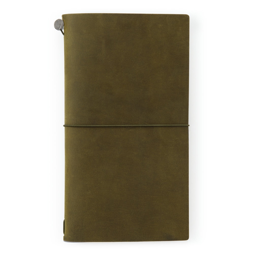 TRAVELER’S Notebook - Regular - Olive-TRN-REG-OLIVE-TRAVELER'S COMPANY JAPAN-TRAVELER'S Notebook "Regular" TRAVELER’S Notebook - Regular - Olive von TRAVELER'S COMPANY JAPAN aus der Kategorie TRAVELER'S Notebook "Regular" mit der Artikelnummer TRN-REG-OLIVE