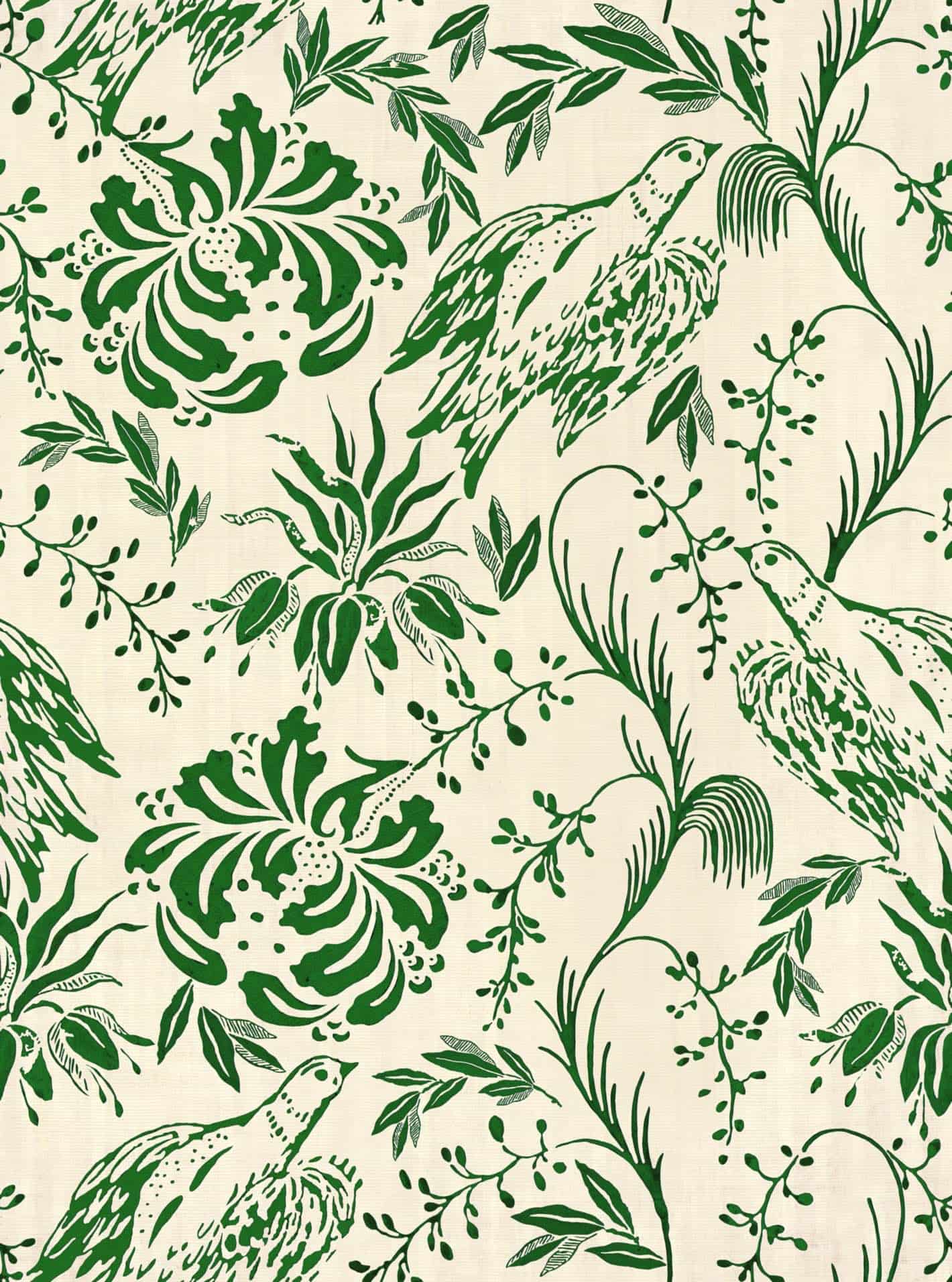 Tapete FOLK EMBROIDERY Fern Green-WP30015-MINDTHEGAP-MIND THE GAP Tapete FOLK EMBROIDERY Fern Green von MINDTHEGAP aus der Kategorie MIND THE GAP mit der Artikelnummer WP30015