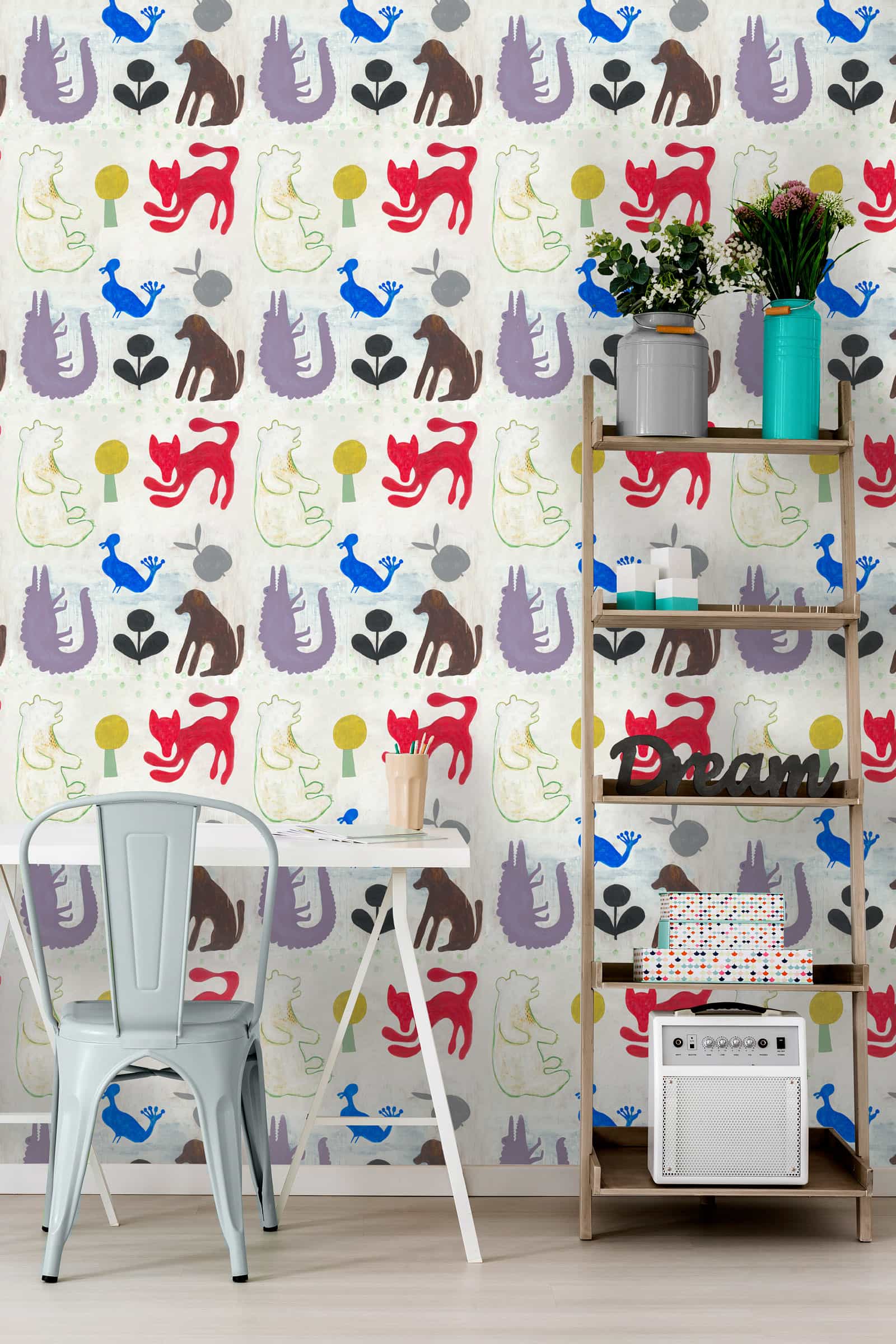 Tapete MR BOYD'S ANIMALS-WP20275-MINDTHEGAP-MIND THE GAP Tapete MR BOYD'S ANIMALS von MINDTHEGAP aus der Kategorie MIND THE GAP mit der Artikelnummer WP20275