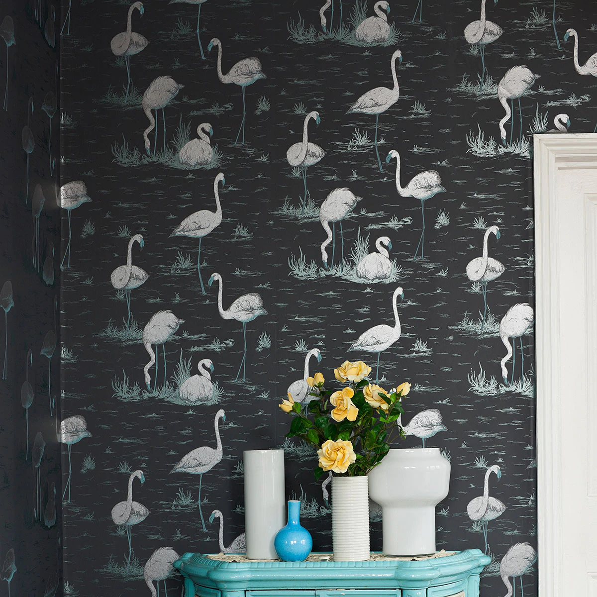 Flamingos Tapete - 95/8048 - Cole&Son - The Contemporary Collection