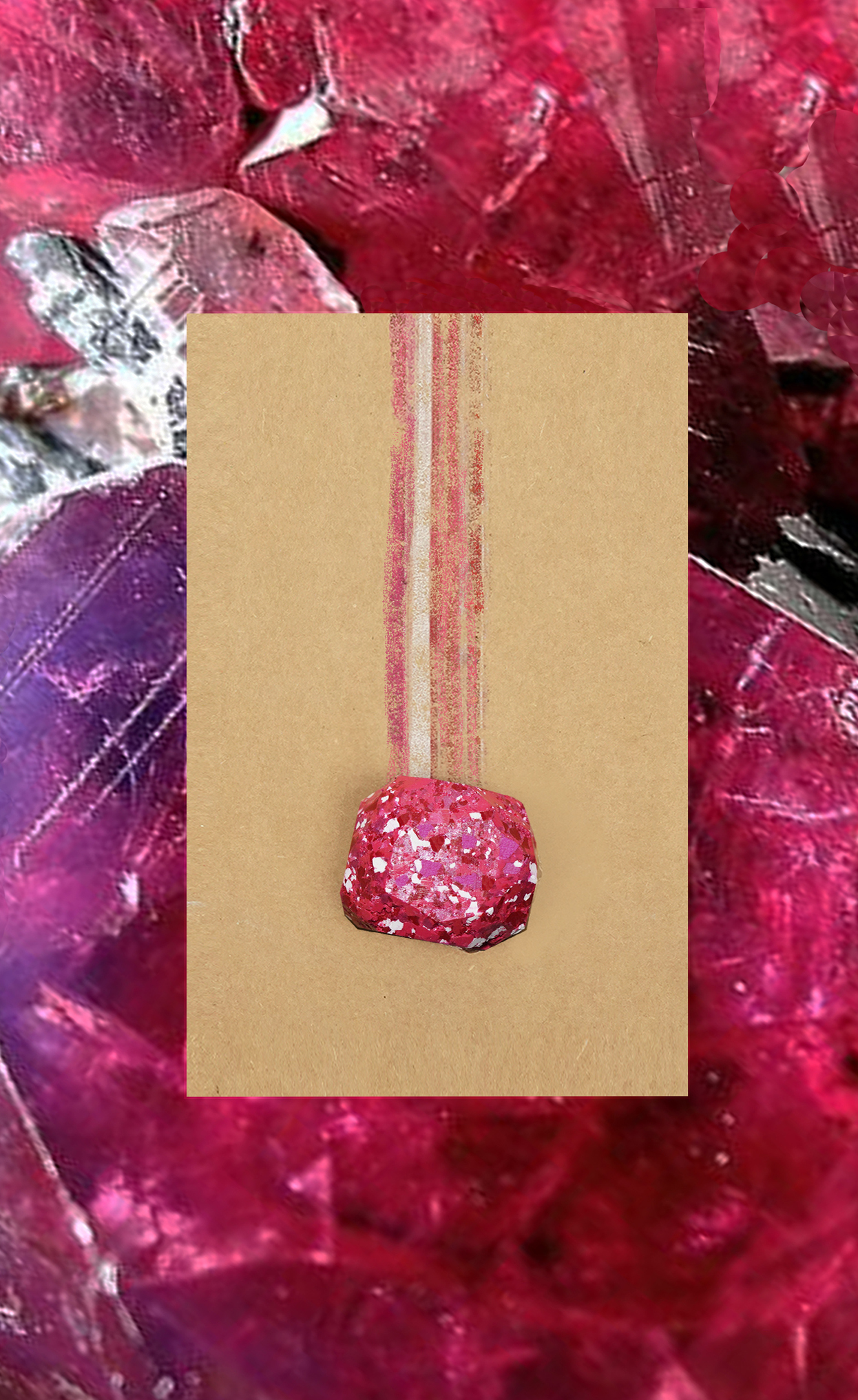 Color Gem - RUBY - Studio Unto Wachskreide