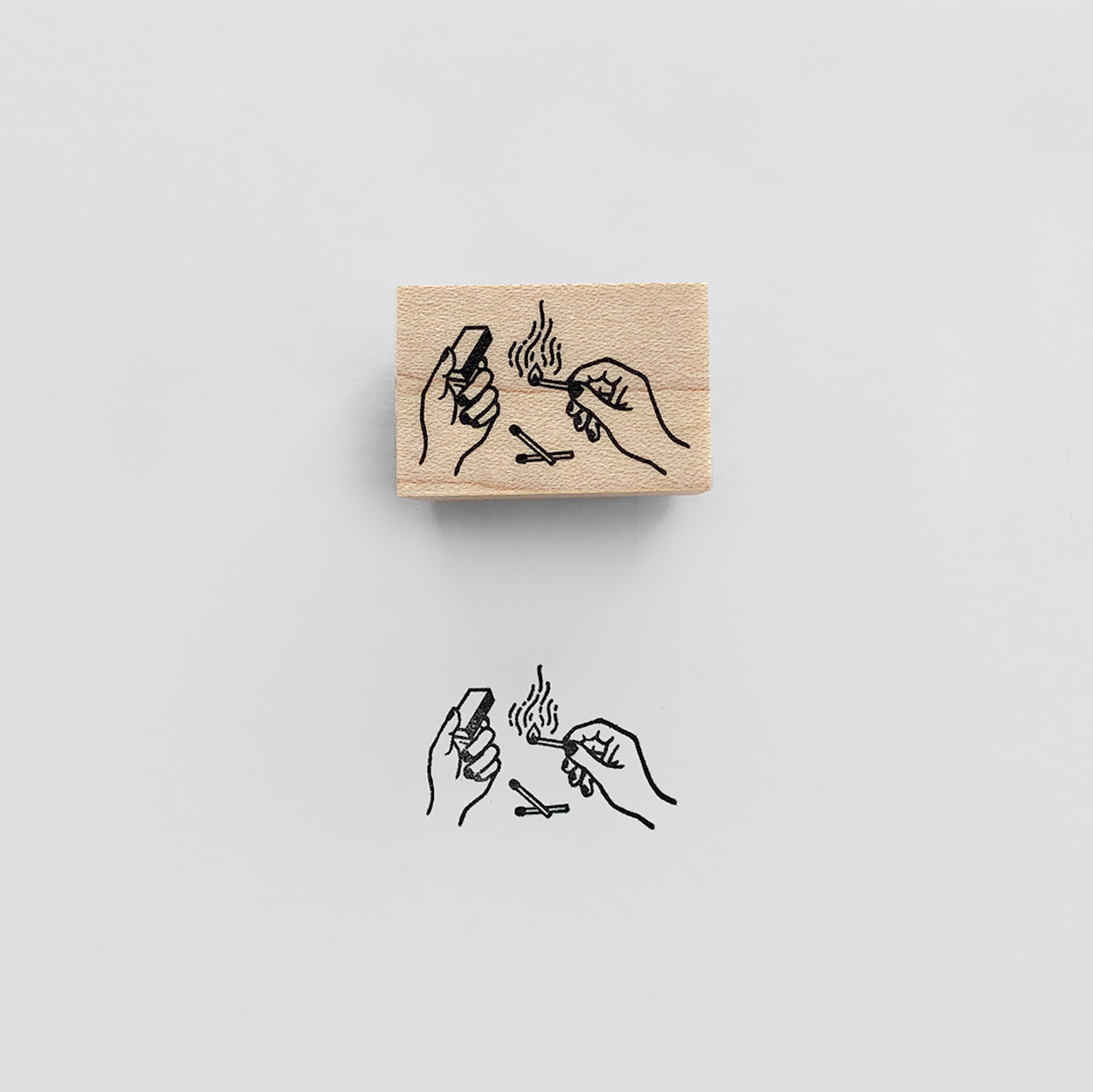 "Zündhölzer" - Knoopworks - Japanischer Stempel-KN-27-YAMADA-Stempel von KNOOPWORKS "Zündhölzer" - Knoopworks - Japanischer Stempel von YAMADA aus der Kategorie Stempel von KNOOPWORKS mit der Artikelnummer KN-27