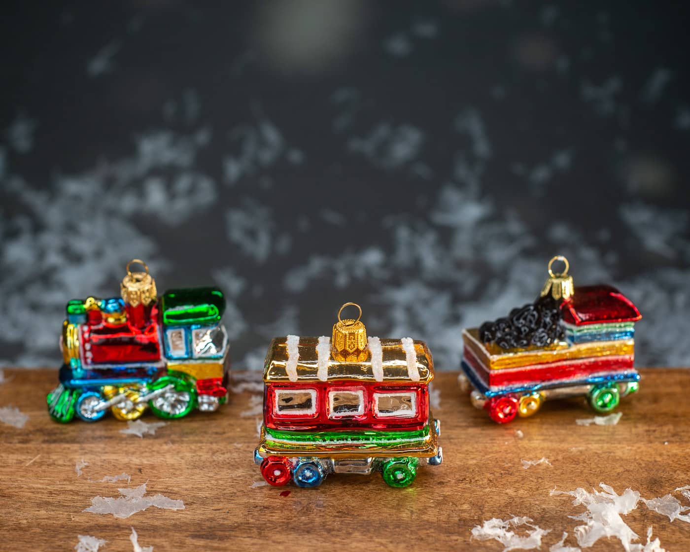 Personenwagen - Christbaumschmuck aus Glas von Weihnachtsland aus der Kategorie Christbaumschmuck mit der Artikelnummer OF29730