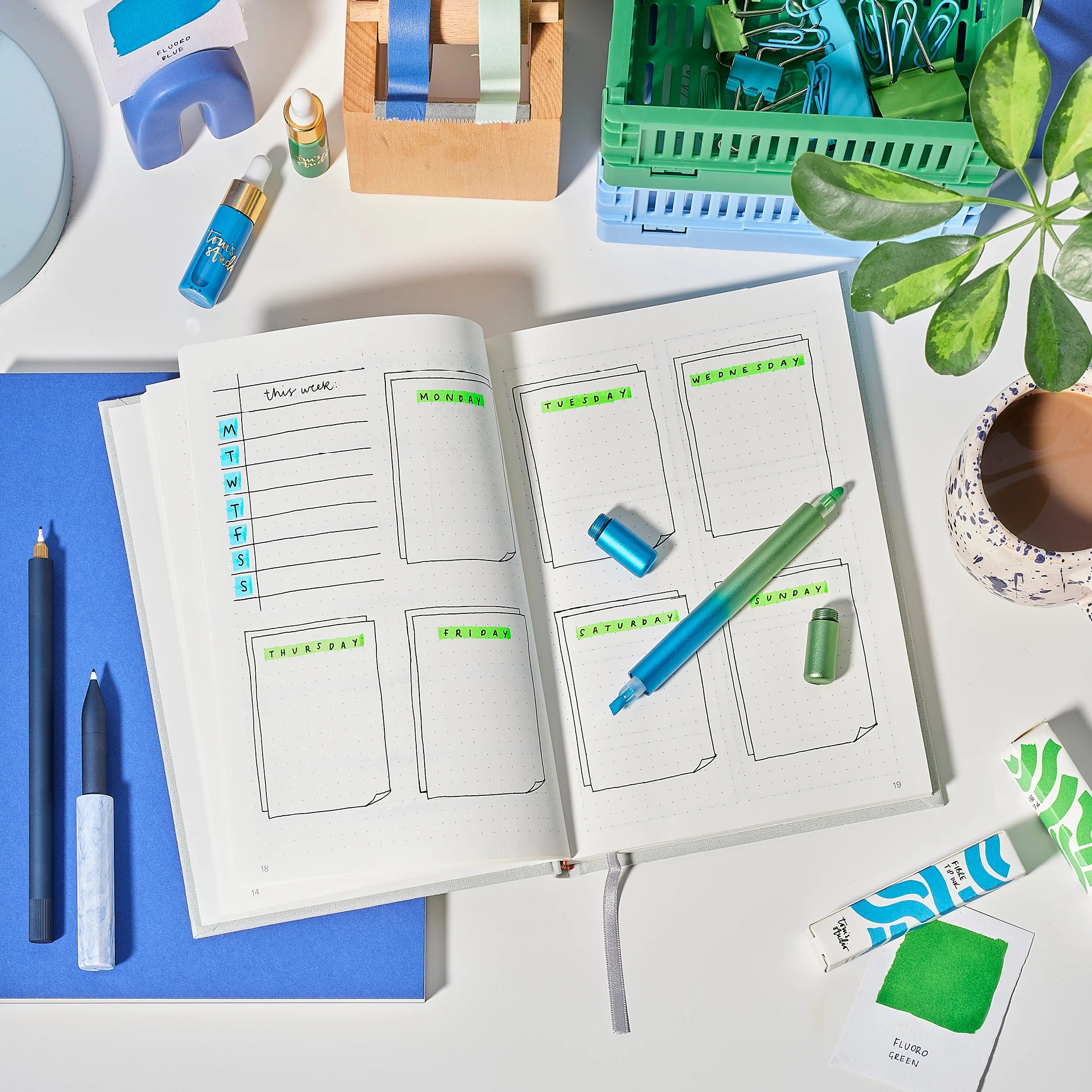 Ori 3er Set- Nachfüllbare Marker von Tom's Studio