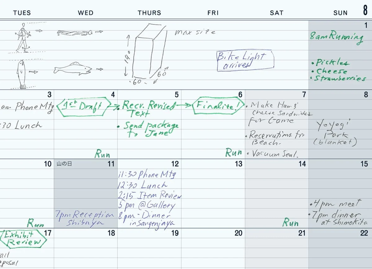 Snap Calendar 2027 - Refill für Snap Pad A5 - Postalco