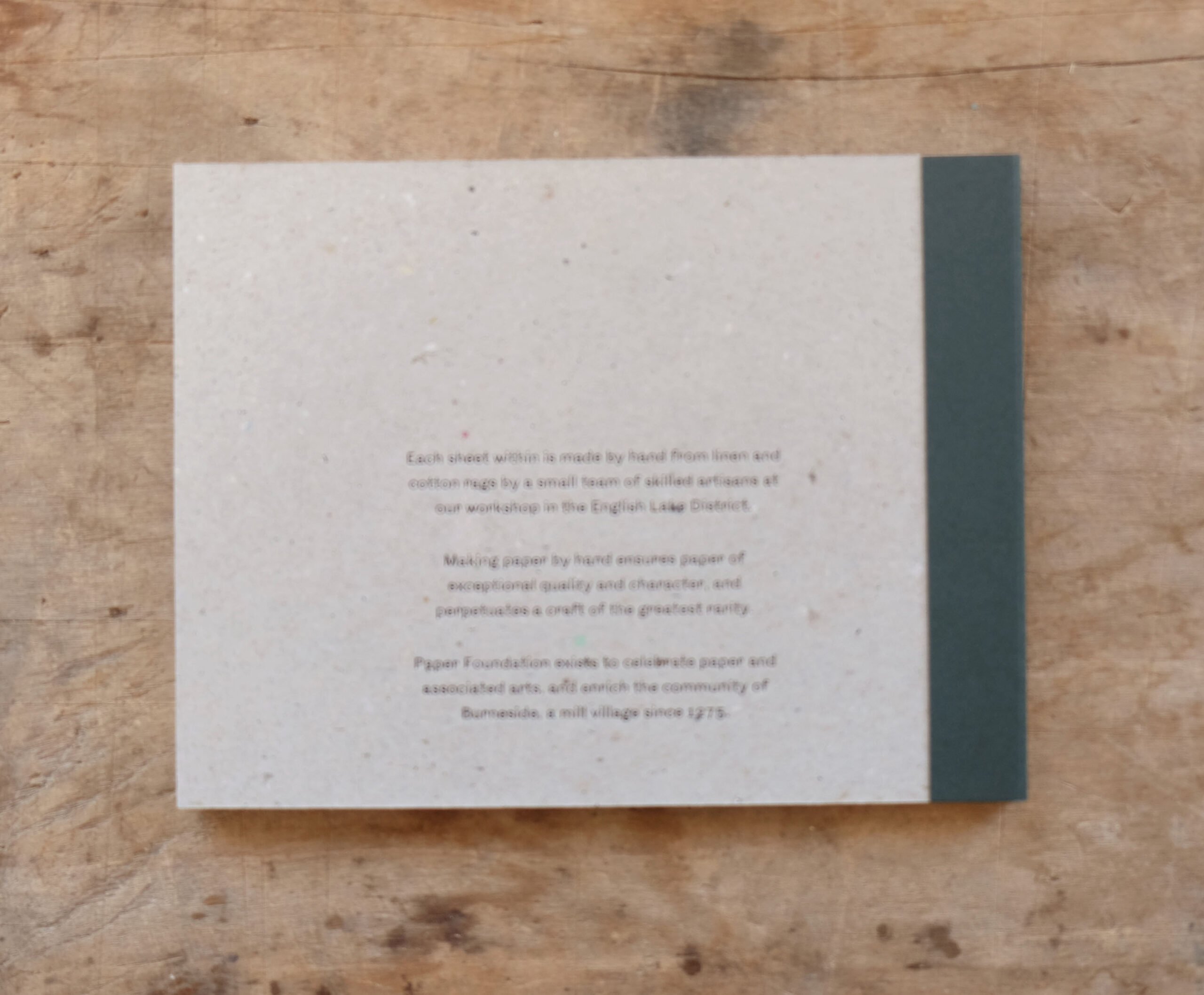 Art Pad S - Zeichenblock - BURNESIDE GREEN X CALICO BROWN - Paper Foundation