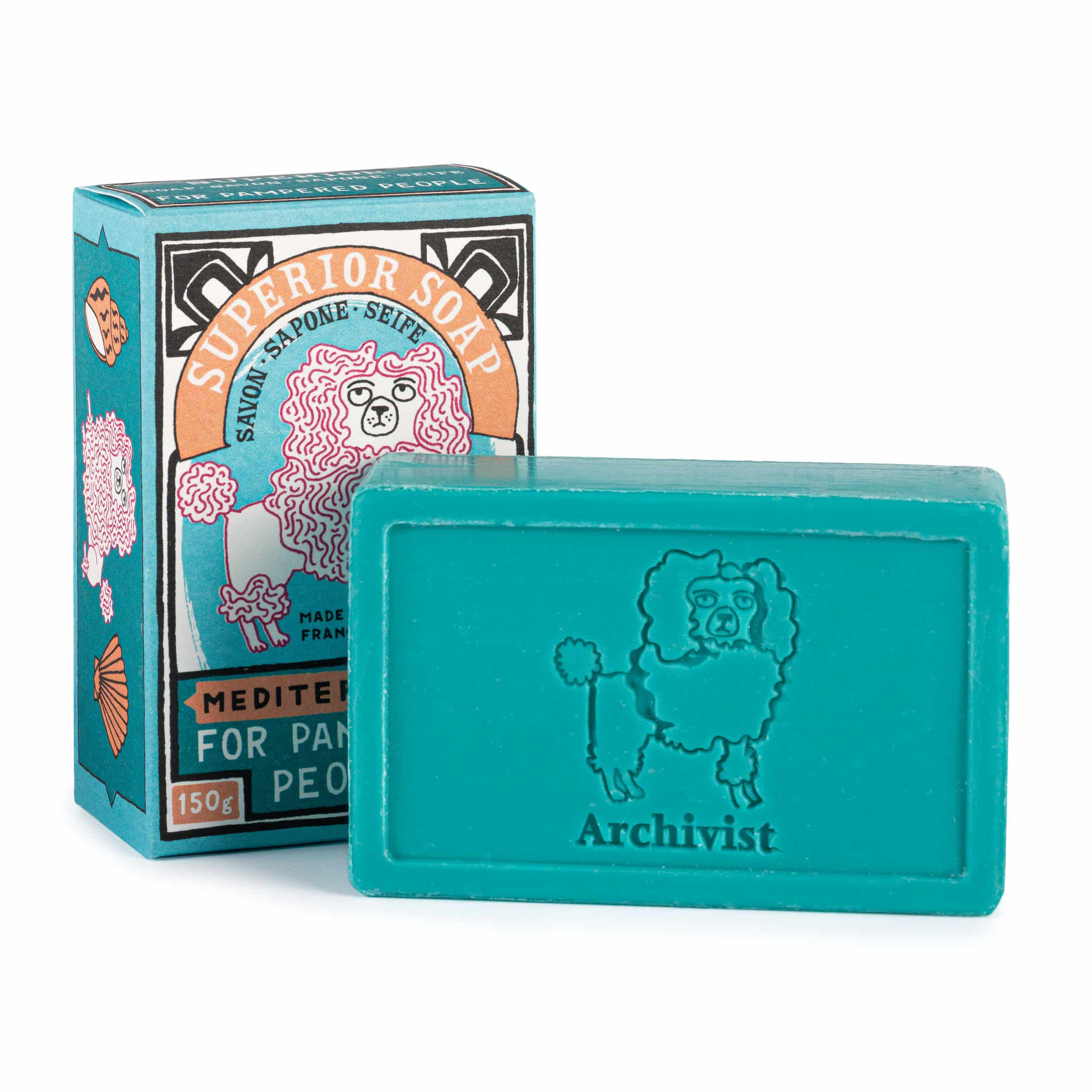 Handseife "Mediterranean" - For Pampered People-S012-Archivist-Bath & Body Handseife "Mediterranean" - For Pampered People von Archivist aus der Kategorie Bath & Body mit der Artikelnummer S012
