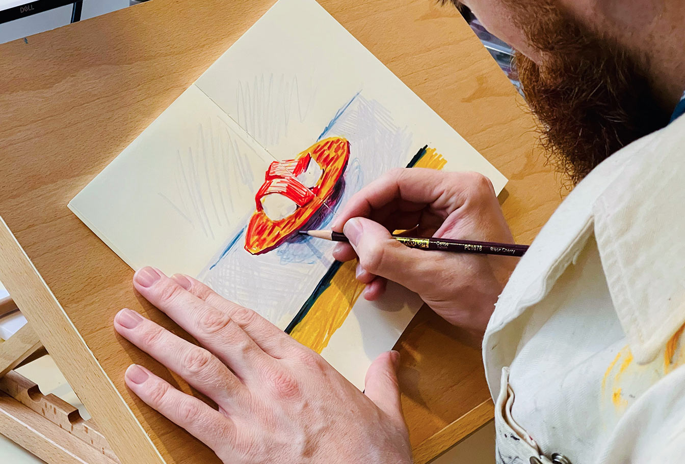 MD Notebook 15th – Edition Adrian Hogan - A6 - blanko / blank - Midori Notizbuch - limitiert MD Notebook 15th – Edition Adrian Hogan - A6 - blanko / blank - Midori Notizbuch - limitiert