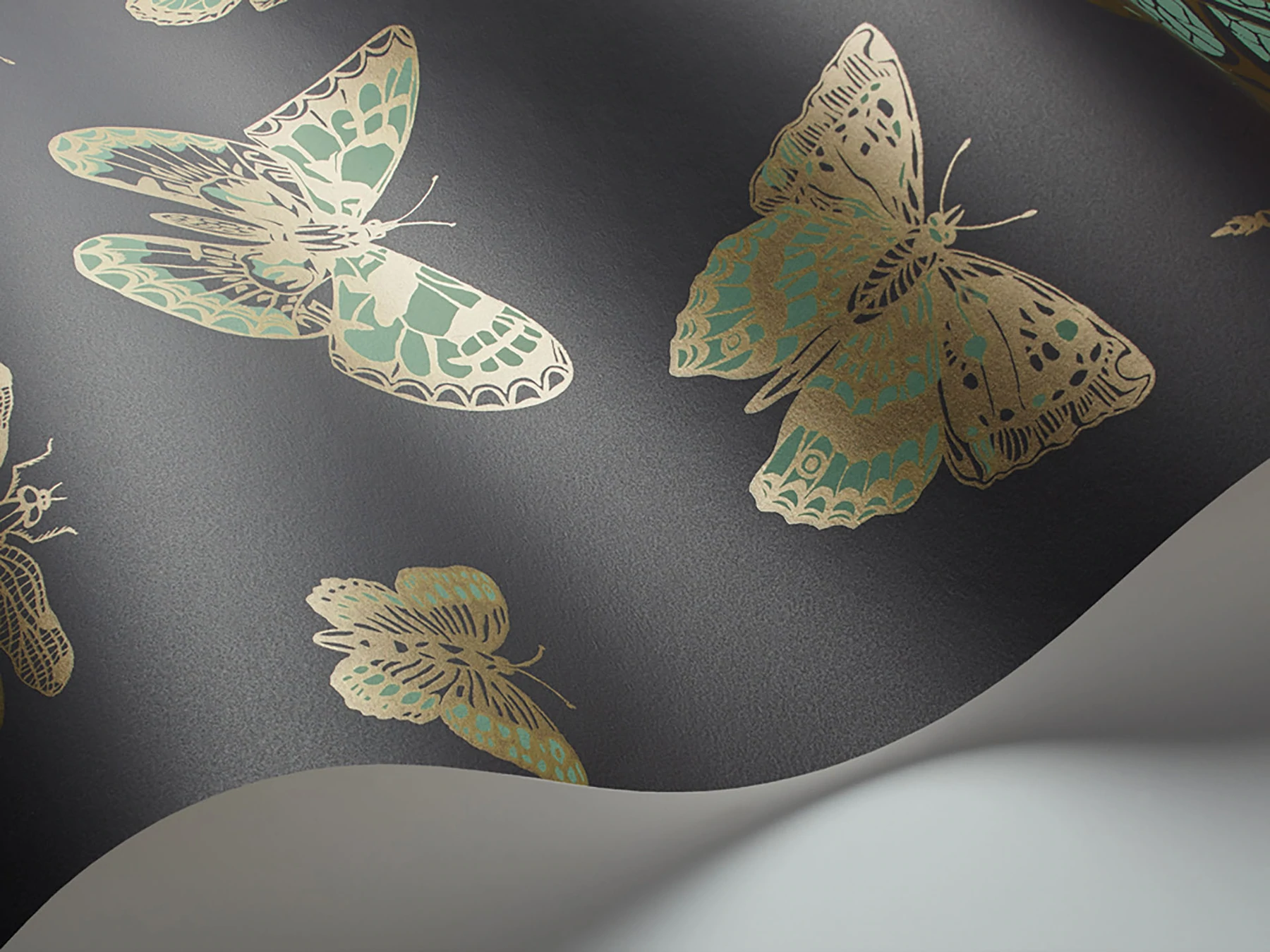 Butterflies & Dragonflies Tapete - 103/15067 - Cole&Son - Whimsical von Cole&Son aus der Kategorie Whimsical mit der Artikelnummer 103-15067