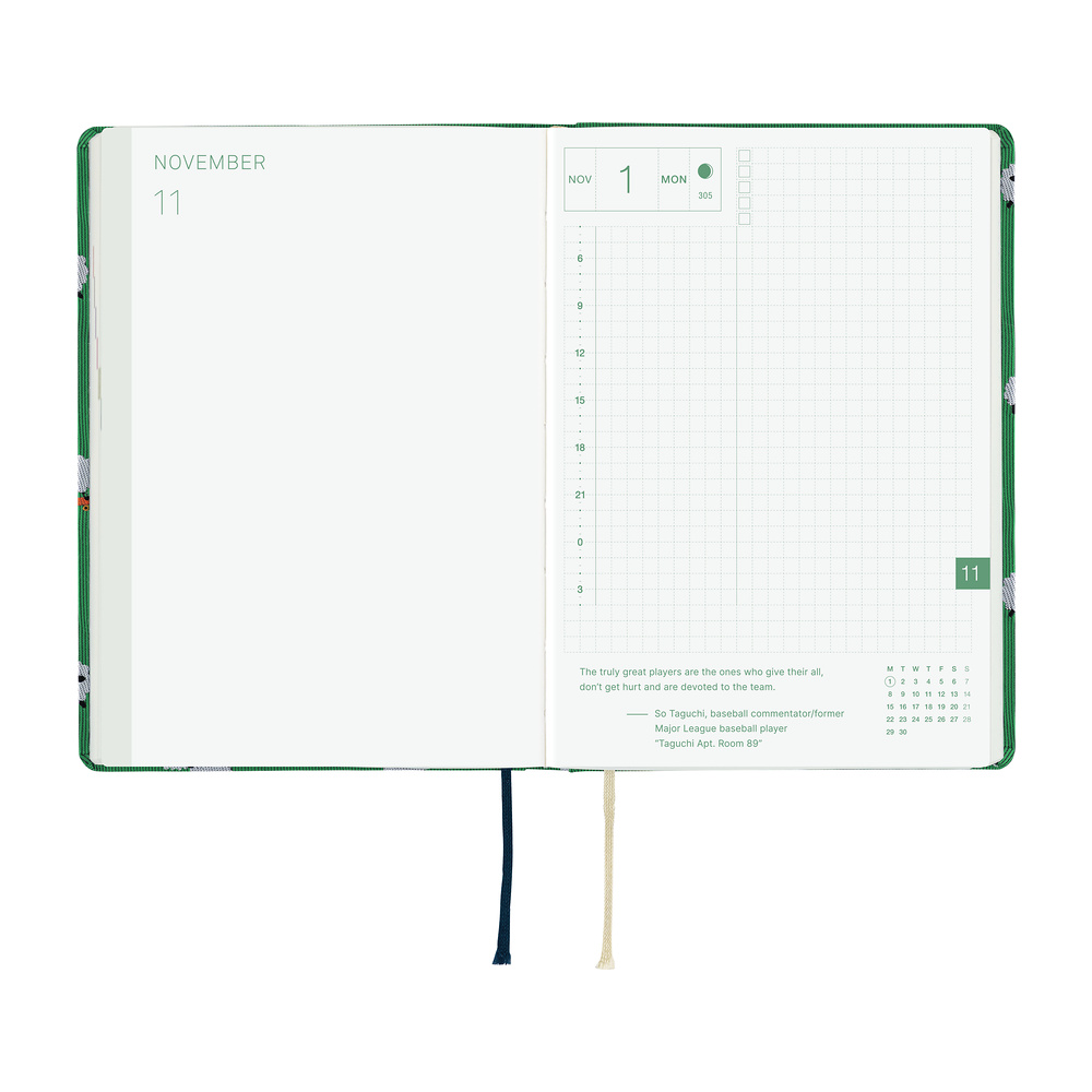 HON A6 2027 englisch – Bow & Tie: Sheep Sheep Sheep | Hobonichi