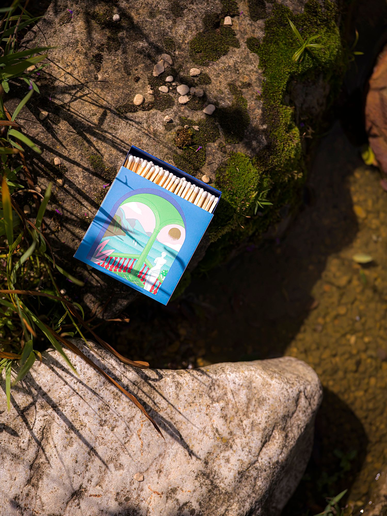 Streichhölzer "A Romantic View" - Square Matches von Archivist