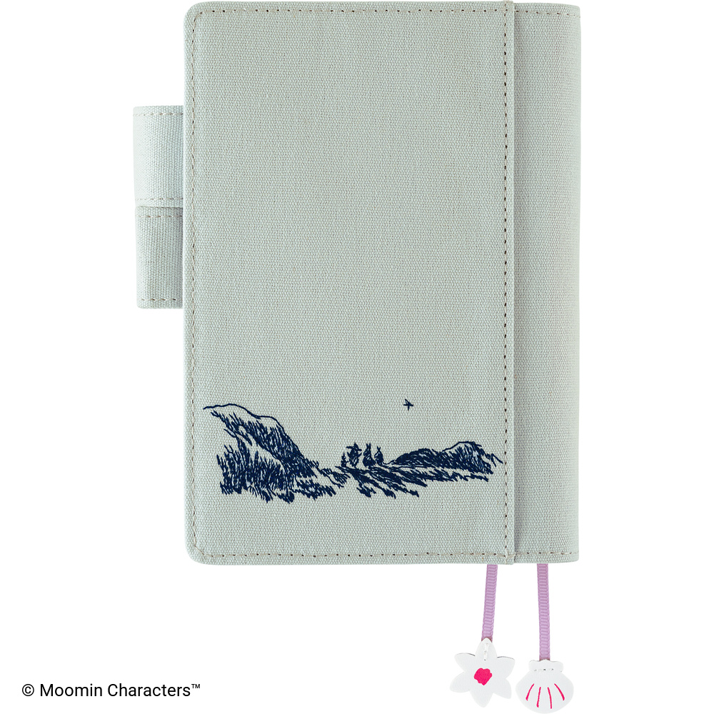 Hülle A6 Original – Moomin: My Yard (Pale Mint) | Hobonichi