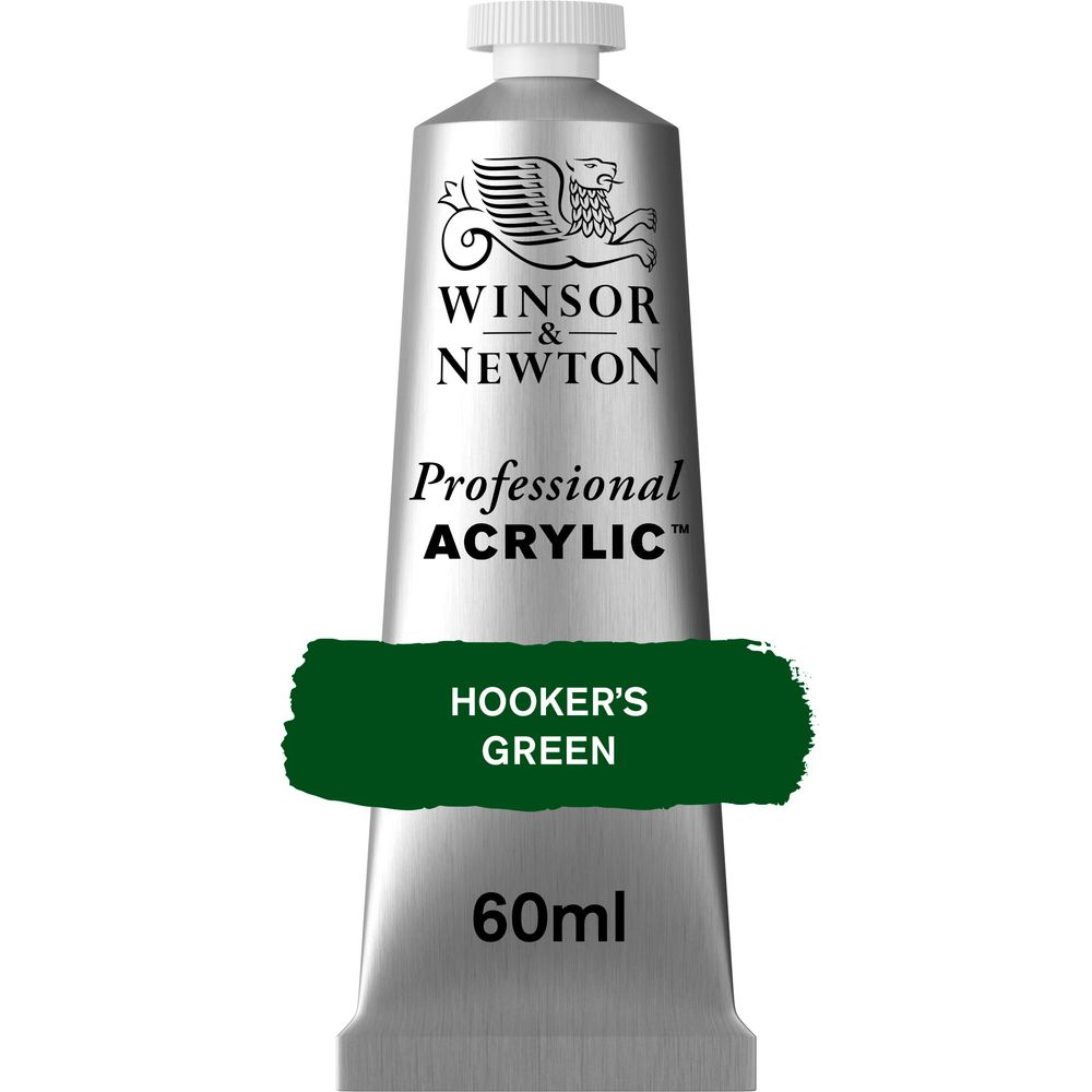 311 - Hooker's Green - 60ml Professional Acrylic von Winsor&Newton - S3