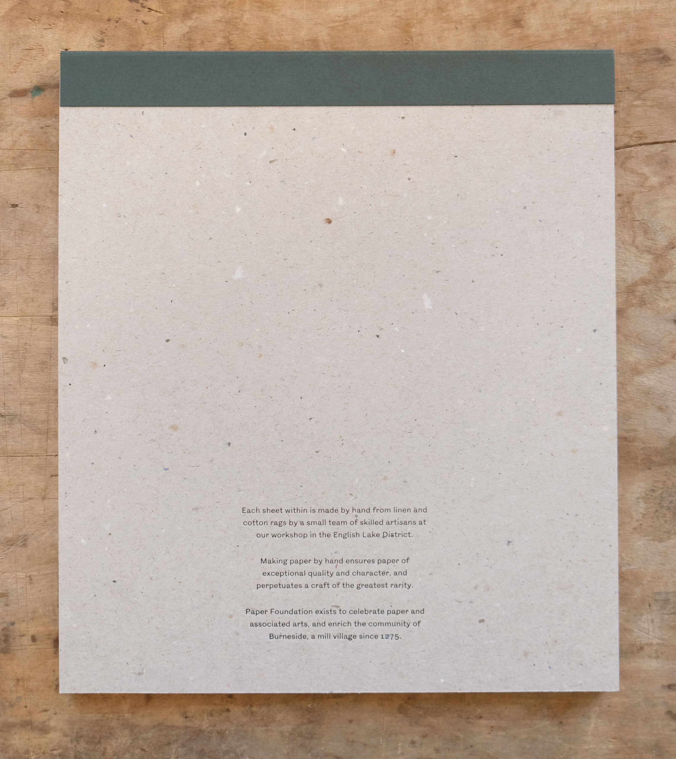 Art Pad M - Zeichenblock - BURNESIDE GREEN X CALICO BROWN - Paper Foundation