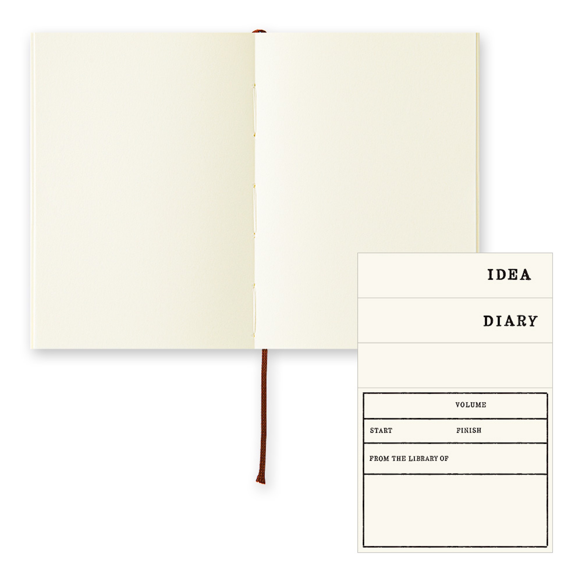 MD Notebook - A7 - blanko / blank - Midori Notizbuch-15344006-Midori Japan-MD Notebooks MD Notebook - A7 - blanko / blank - Midori Notizbuch von Midori Japan aus der Kategorie MD Notebooks mit der Artikelnummer 15344006