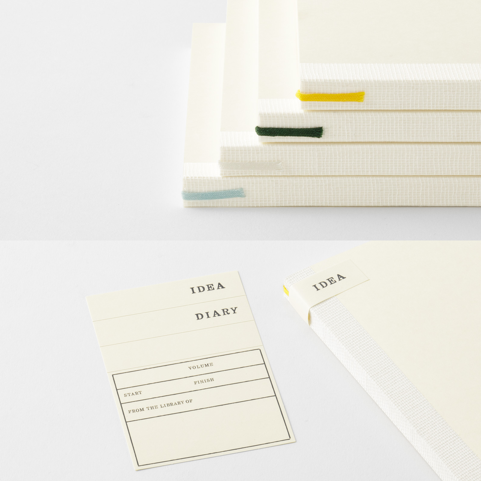 MD Notebook - A5 - kariert / grid - Midori Notizbuch