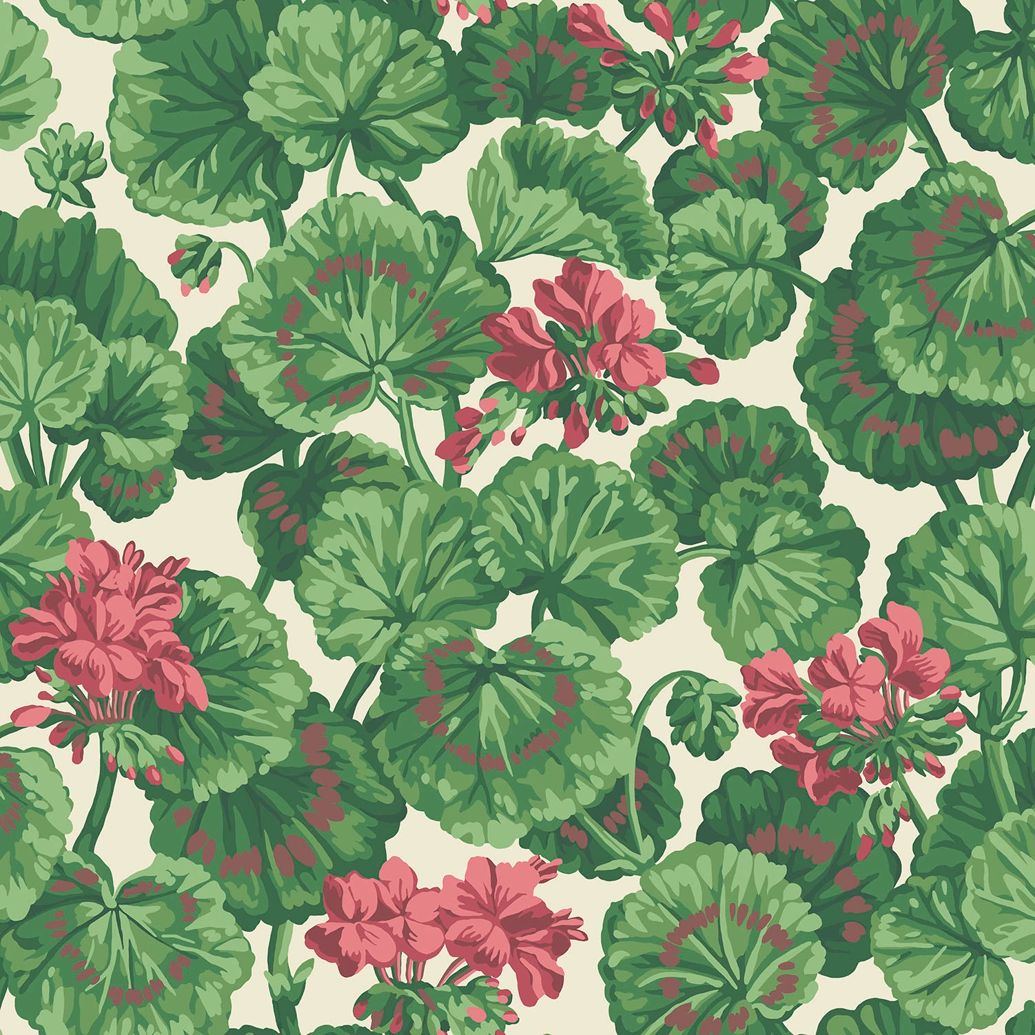 Geranium Tapete - 117/11034 - Cole&Son - Seville-117-11034-Cole&Son-Seville Geranium Tapete - 117/11034 - Cole&Son - Seville von Cole&Son aus der Kategorie Seville mit der Artikelnummer 117-11034