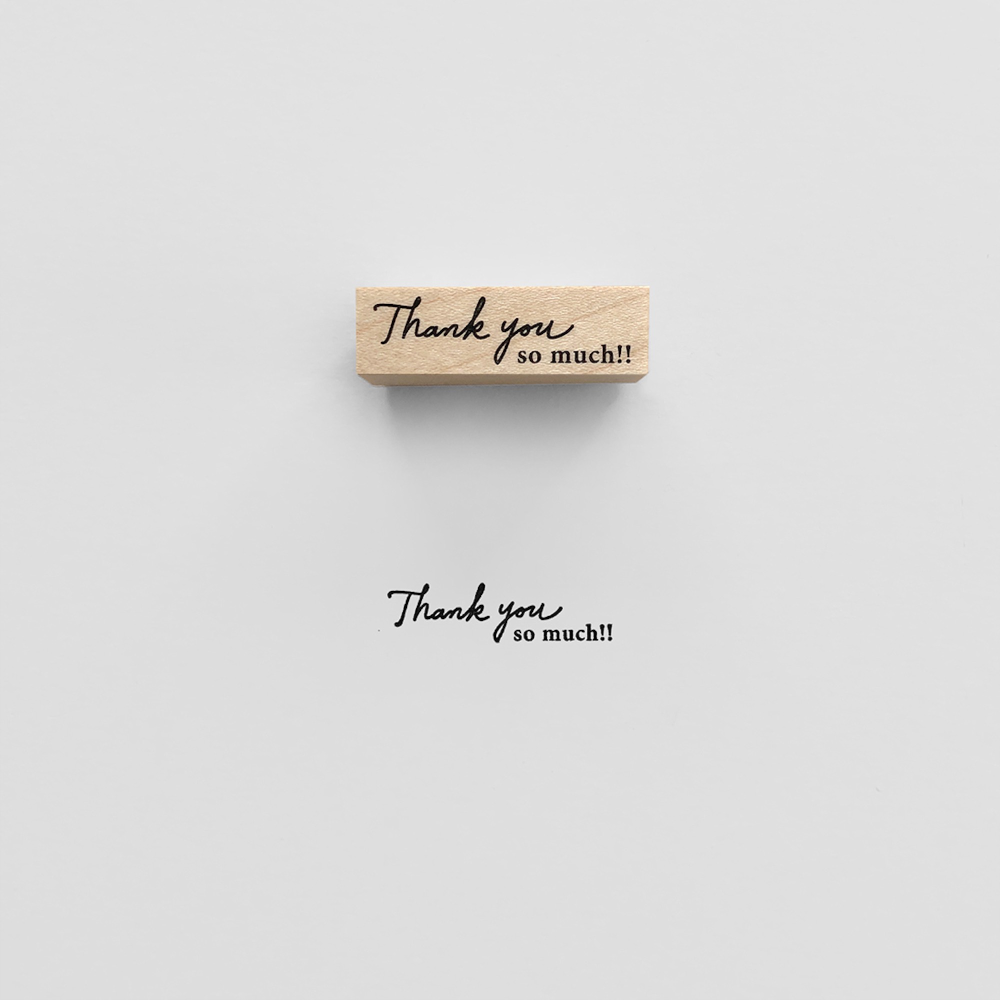 "Thank you so much" - Knoopworks - Japanischer Stempel von YAMADA aus der Kategorie Stempel von KNOOPWORKS mit der Artikelnummer KN-10