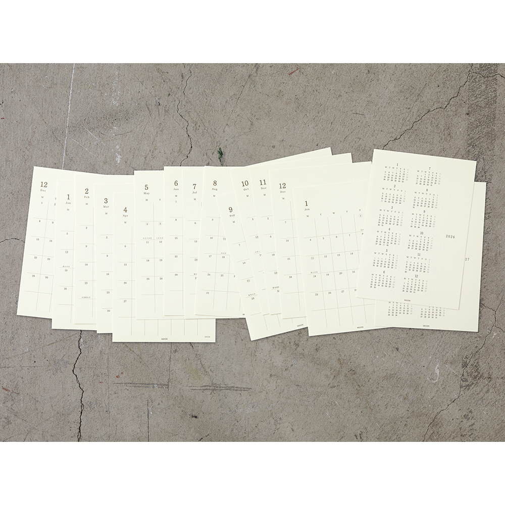 MD Kalenderaufkleber - Diary Sticker 2026 - L MD Kalenderaufkleber - Diary Sticker 2026 - L