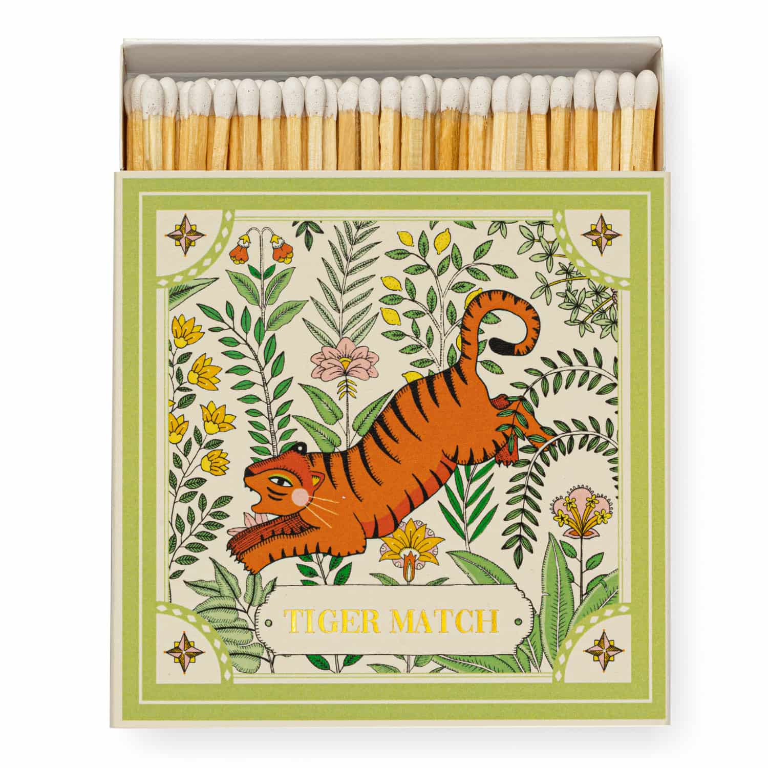 Streichhölzer "Ariane's Green Tiger"-B211-Archivist-Streichhölzer Streichhölzer "Ariane's Green Tiger" von Archivist aus der Kategorie Streichhölzer mit der Artikelnummer B211