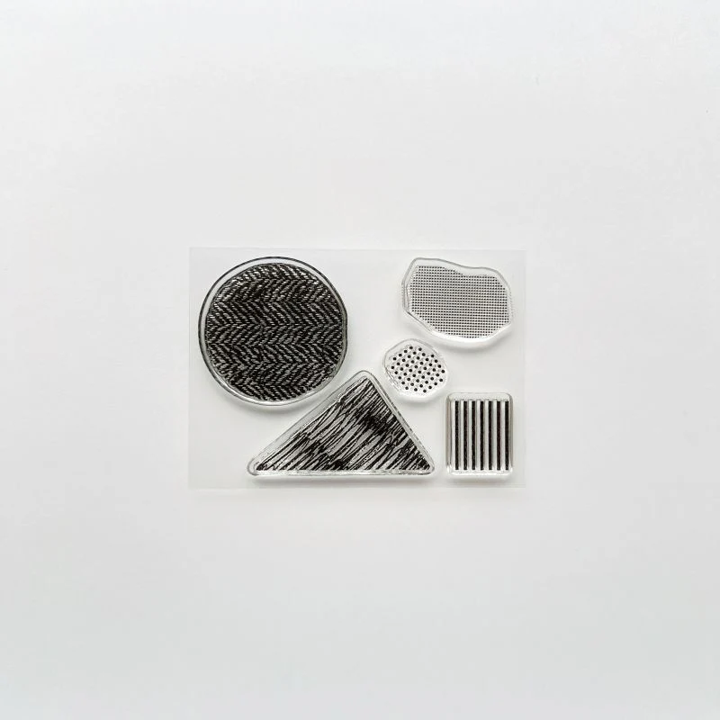 Acrylstempel Set "Textures #1" - Mizushima Acrylstempel Set "Textures #1" - Mizushima