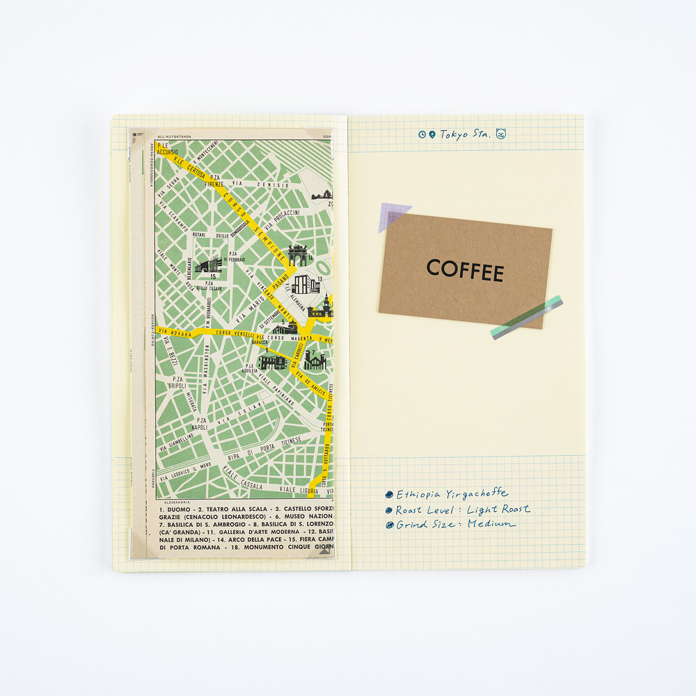 Einklebe-Notizbuch – Collect & Collage | Hobonichi