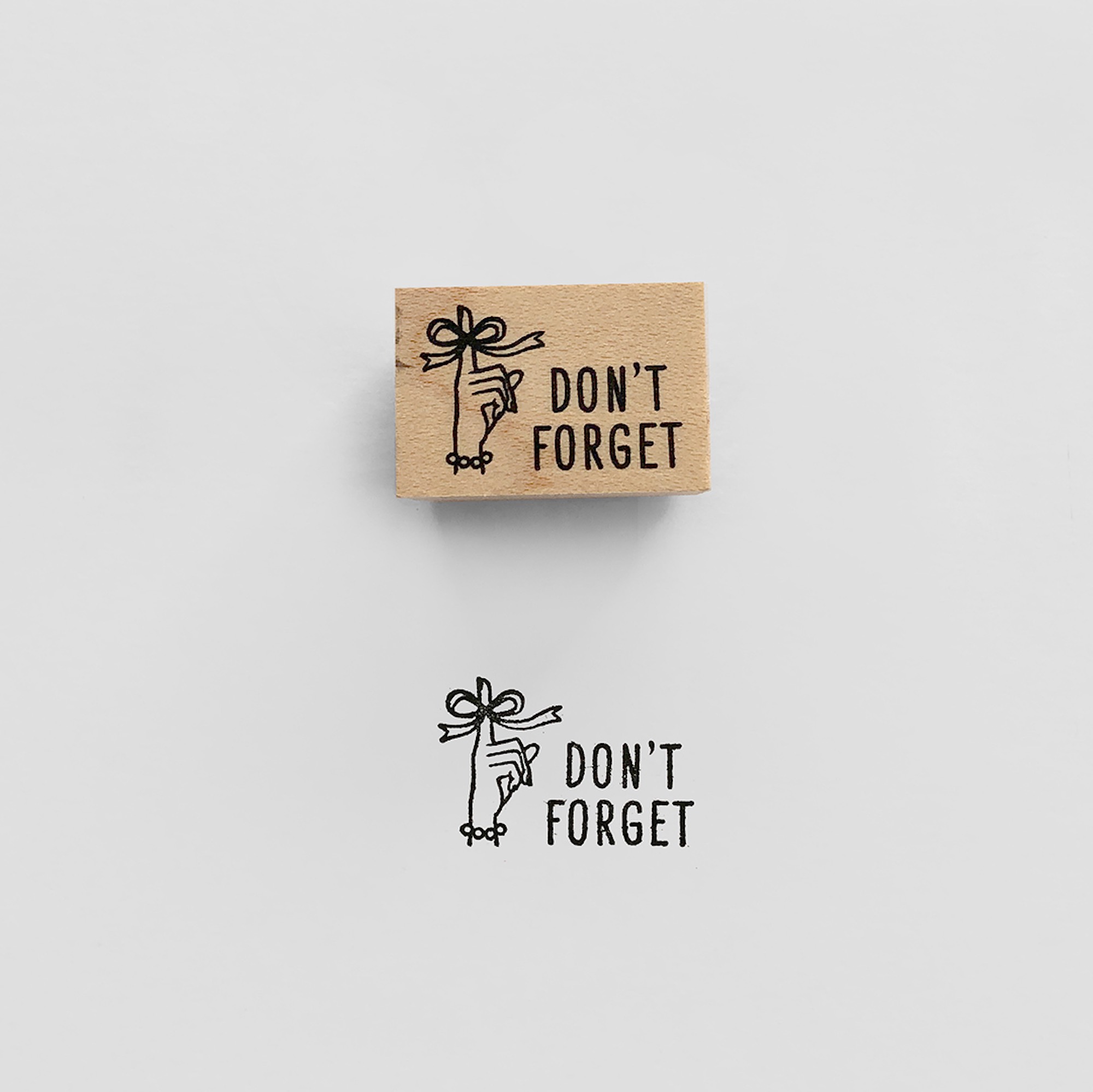 "Don't Forget" - Knoopworks - Japanischer Stempel von YAMADA aus der Kategorie Stempel von KNOOPWORKS mit der Artikelnummer KN-12