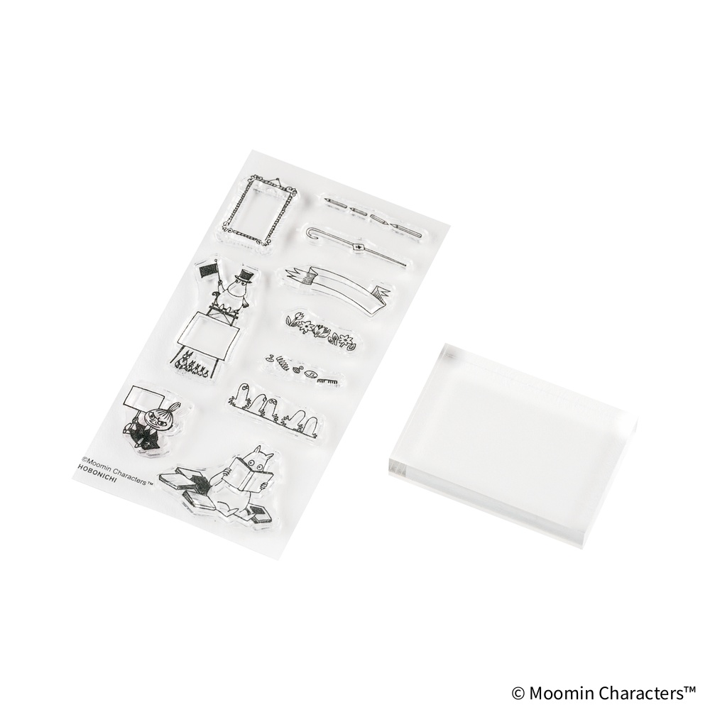 Klarsicht-Stempel – Moomin: Frame | Hobonichi