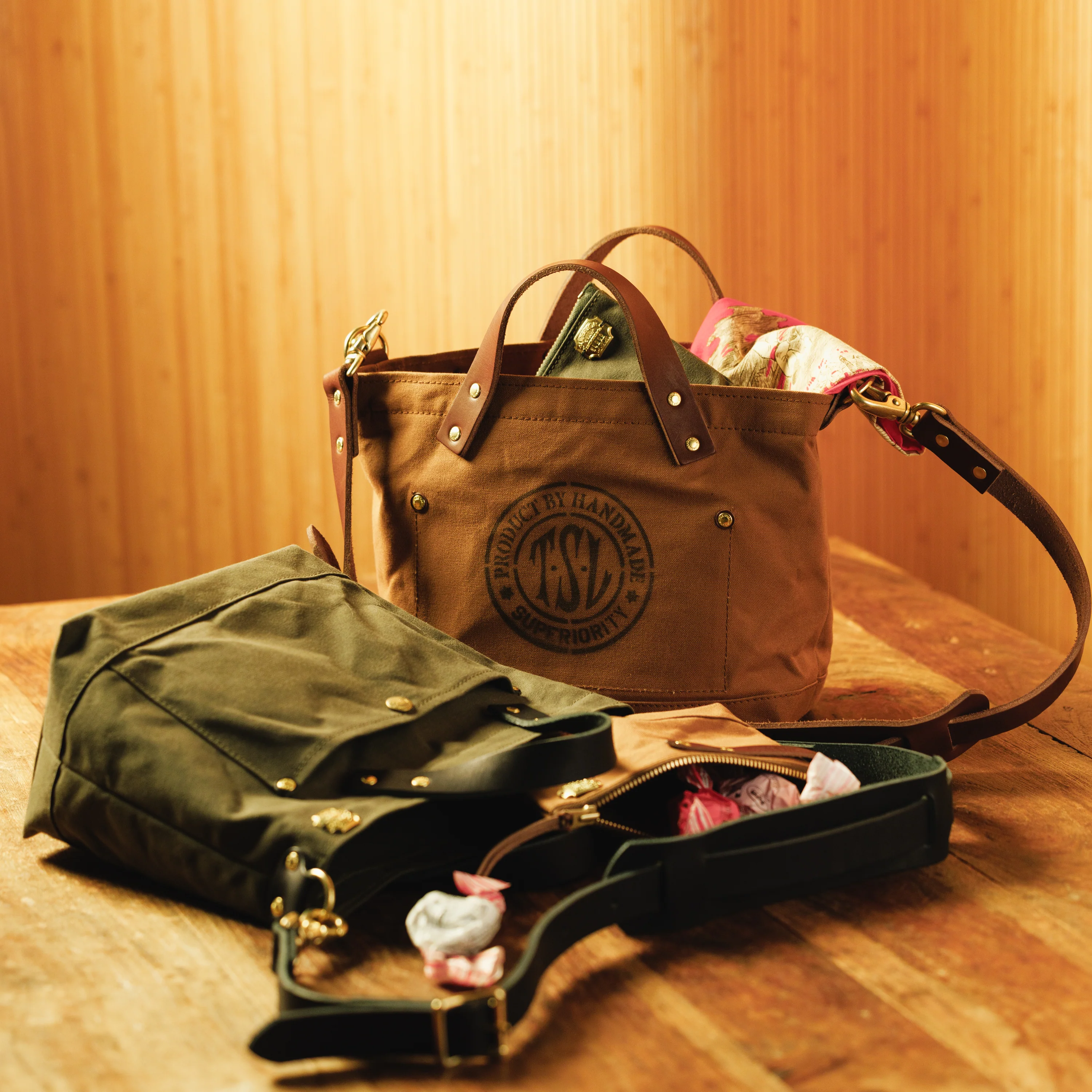 Paraffin Canvas Shoulder Bag - The Superior Labor Limited 2026-2027 - *Pre-order/Vorbestellung*