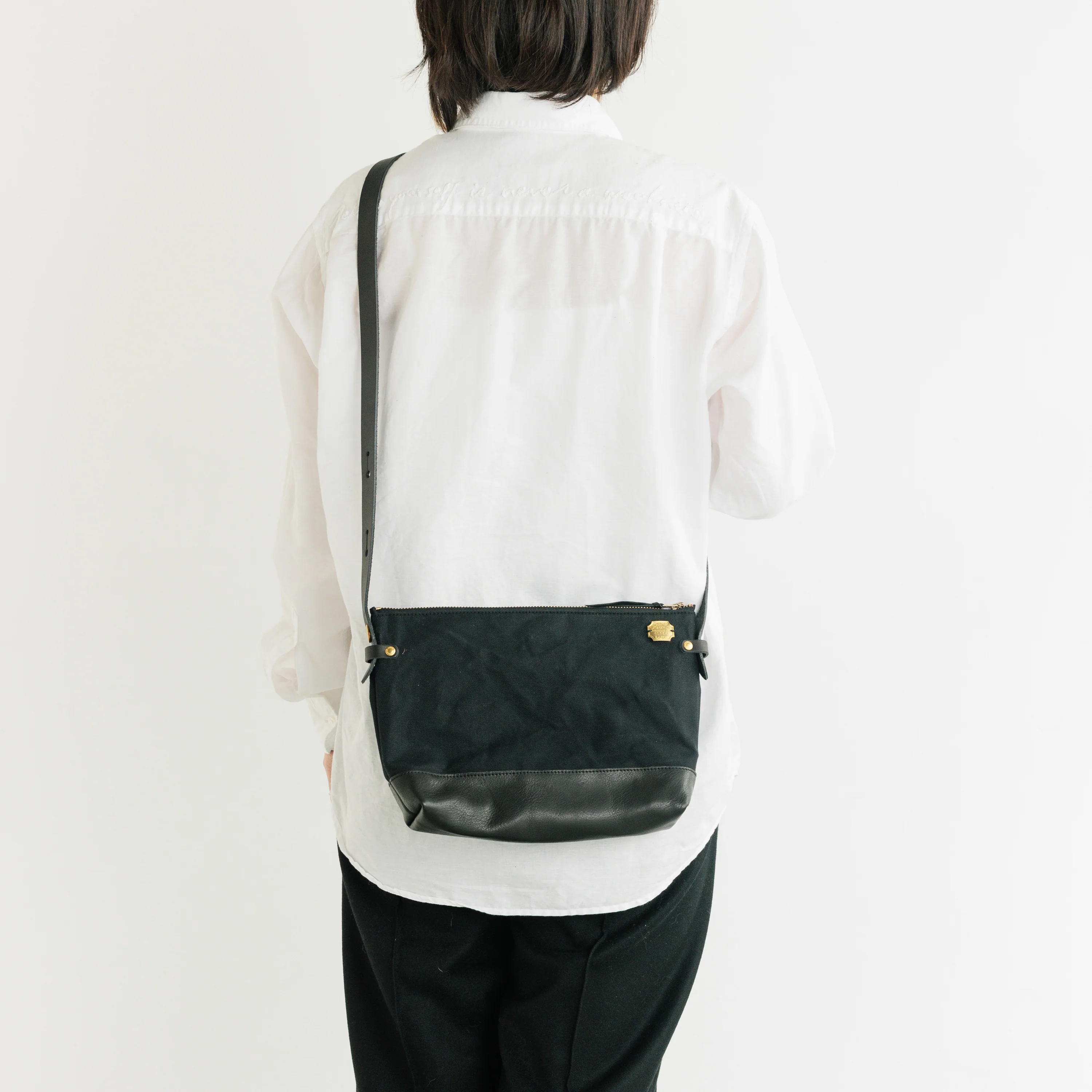 Shoulder Bag - Leather Bottom - The Superior Labor