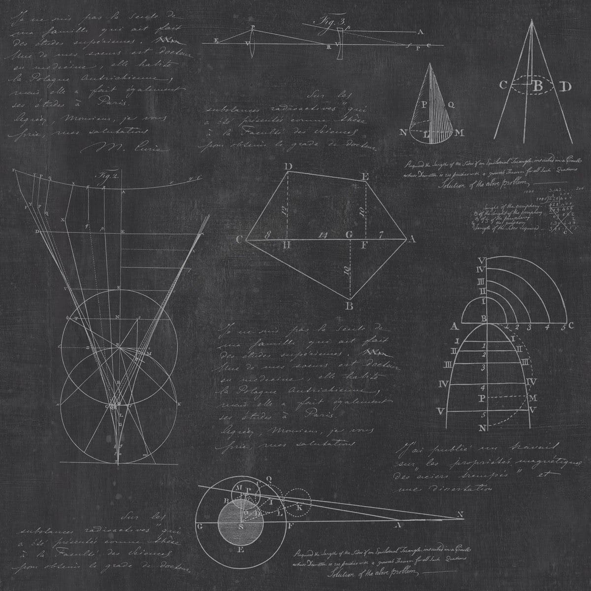 Tapete NEWTON GEOMETRY von MINDTHEGAP aus der Kategorie MIND THE GAP mit der Artikelnummer WP20046