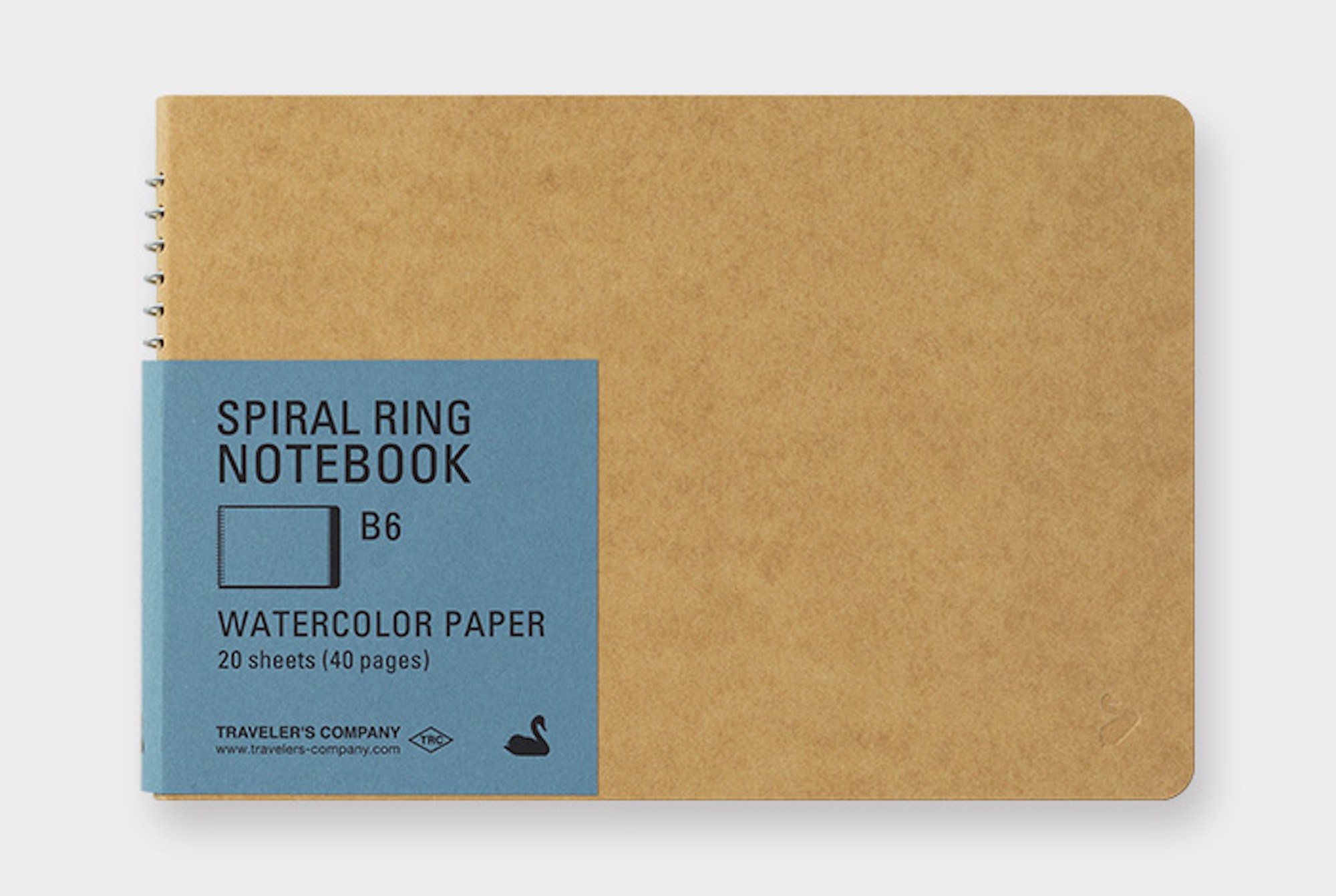 Spiral-Notizbuch - Aquarellpapier - B6 - TRAVELER'S COMPANY-15253006-TRAVELER'S COMPANY JAPAN-Spiral Ring Notebooks Spiral-Notizbuch - Aquarellpapier - B6 - TRAVELER'S COMPANY von TRAVELER'S COMPANY JAPAN aus der Kategorie Spiral Ring Notebooks mit der Artikelnummer 15253006