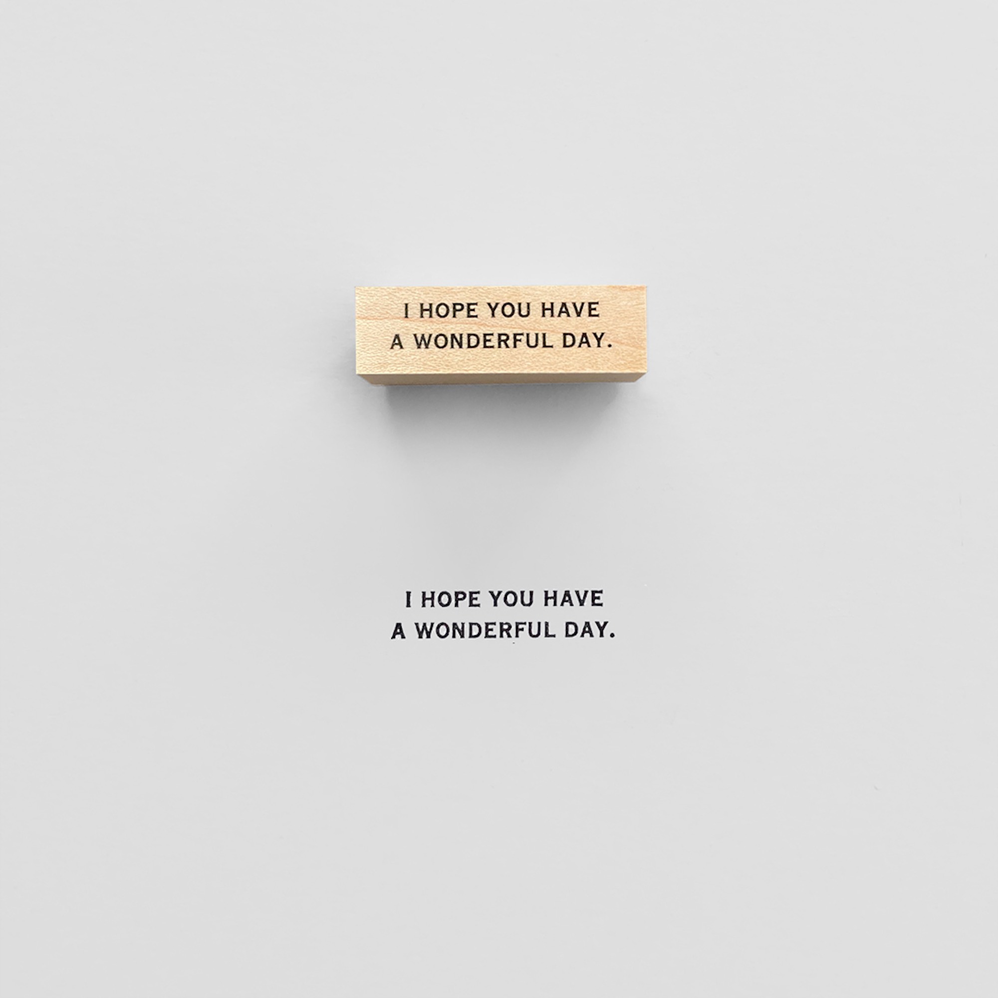 "I hope you have a..." - Knoopworks - Japanischer Stempel-KN-09-YAMADA-Stempel von KNOOPWORKS "I hope you have a..." - Knoopworks - Japanischer Stempel von YAMADA aus der Kategorie Stempel von KNOOPWORKS mit der Artikelnummer KN-09