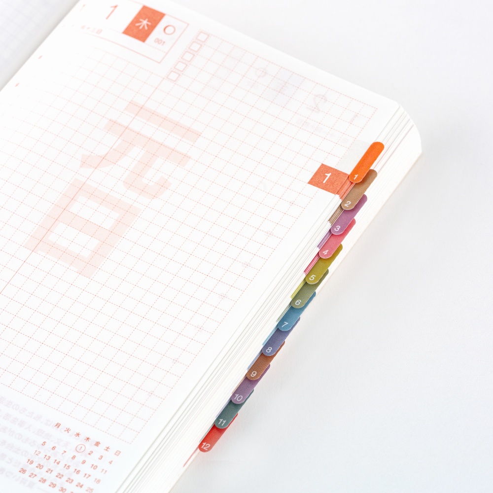 Index-Sticker – TSUKI no IRO | Hobonichi