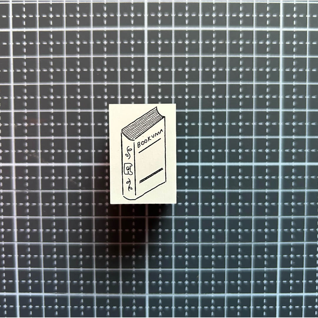 "Book Bear" - Ai's paper store - Japanischer Stempel