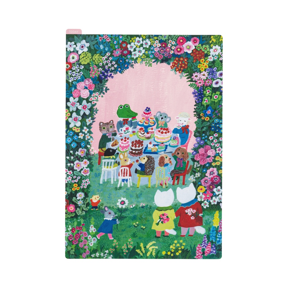 Schreibunterlage A5 – Yumi Kitagishi: In the Garden | Hobonichi