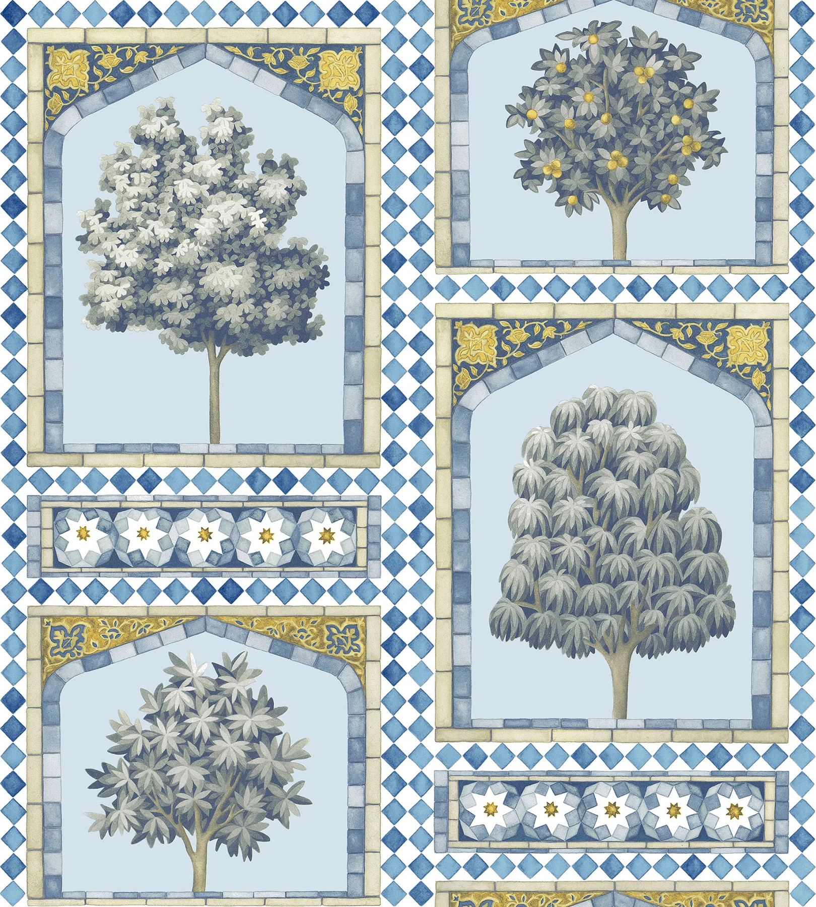 Sultan's Palace Tapete - 113/10029 - Cole&Son - Martyn Lawrence Bullard von Cole&Son aus der Kategorie Martyn Lawrence Bullard mit der Artikelnummer 113-10029