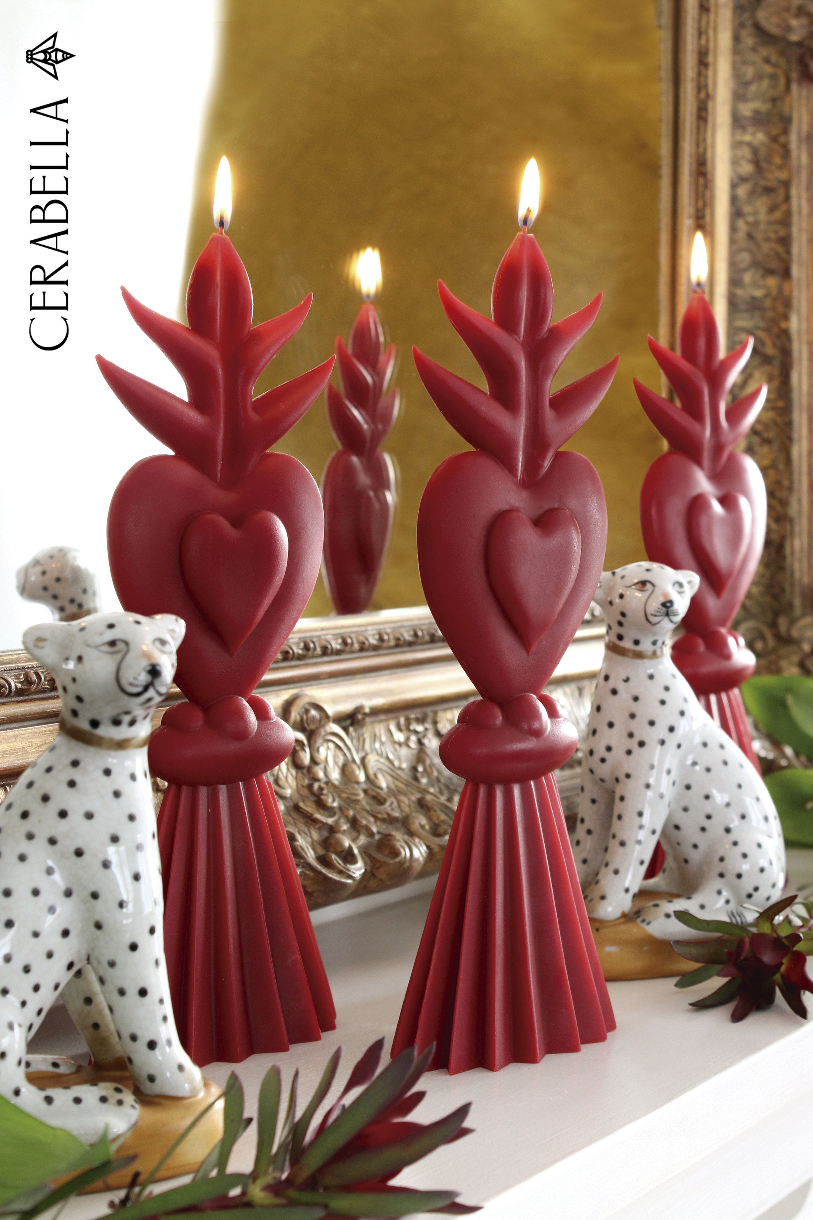 Kerzenskulptur "Herz (Corazón)" - Cerabella x Catalina Estrada Kerzenskulptur "Herz (Corazón)" - Cerabella x Catalina Estrada