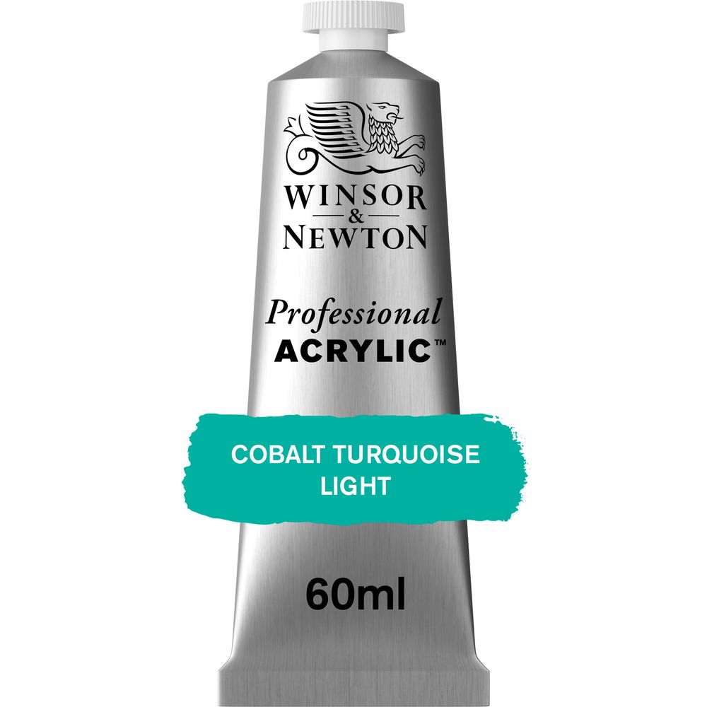 191 - Cobalt Turquoise Light - 60ml Professional Acrylic von Winsor&Newton - S4