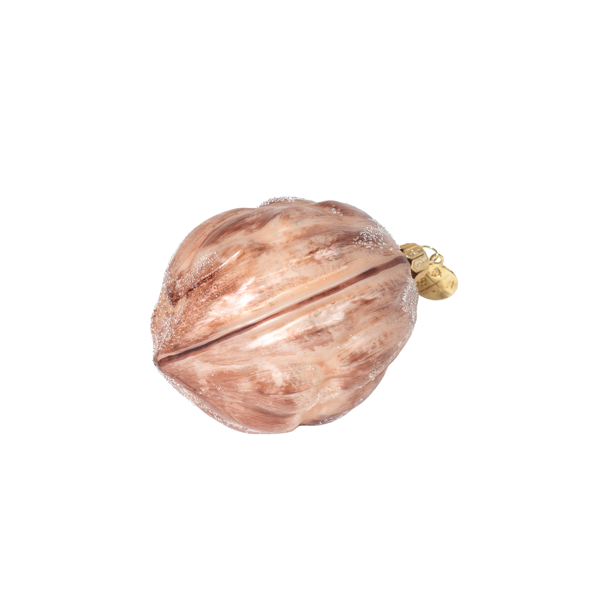 Große Nuss - Christbaumschmuck - Glaskunst aus Polen